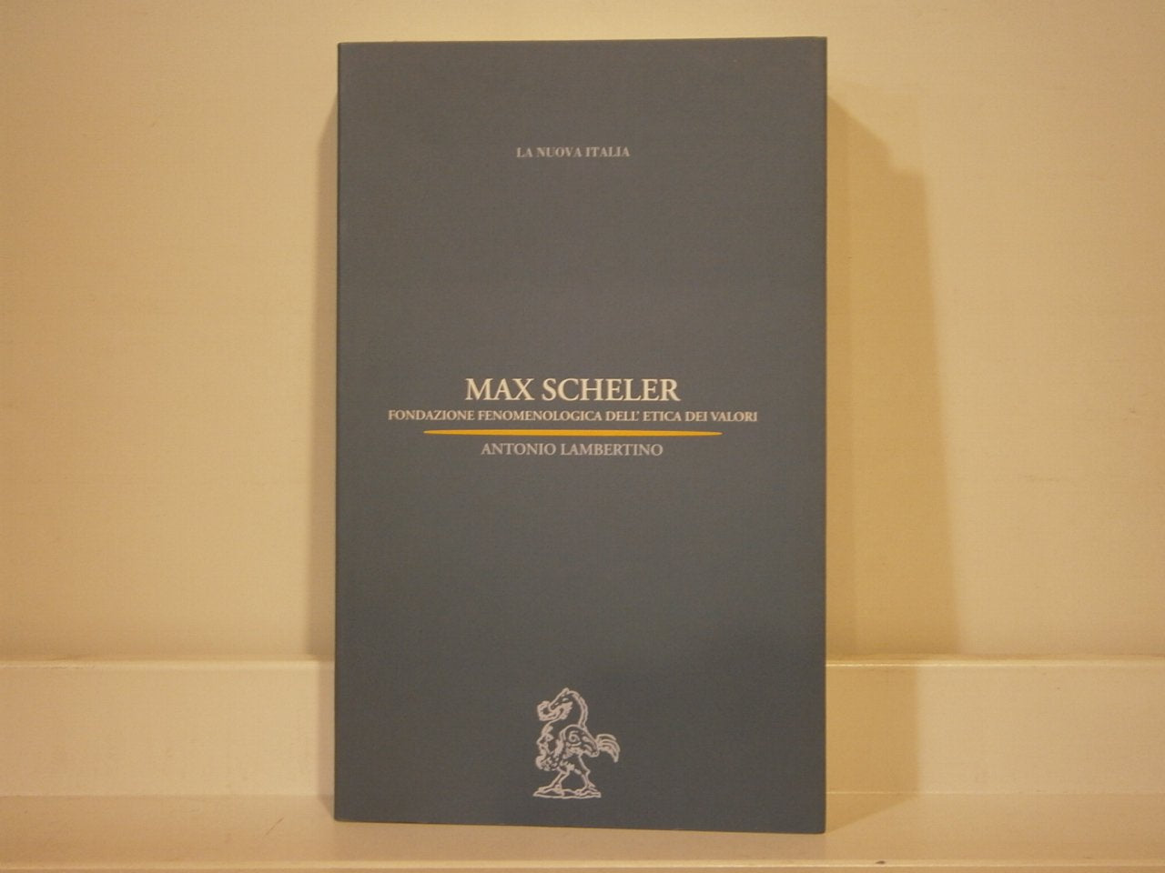Max Scheler. Fondazione fenomenologica dell'etica dei valori (Biblioteca di cultura) Philosophy