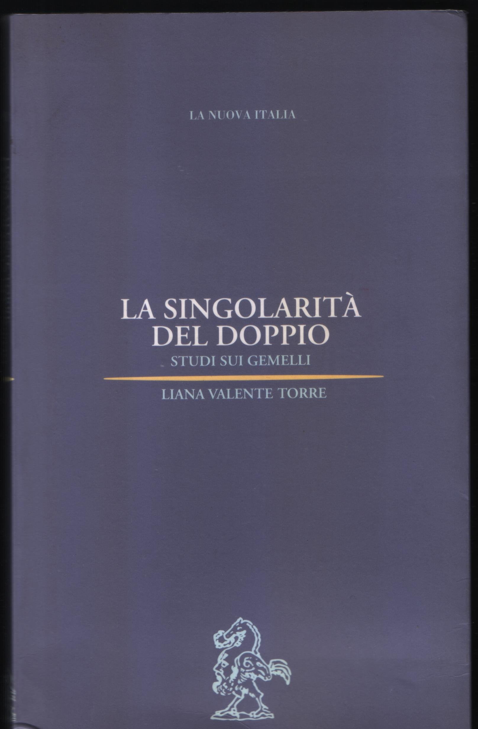 Singolaritã€ Del Doppio. Studi Sui G cd