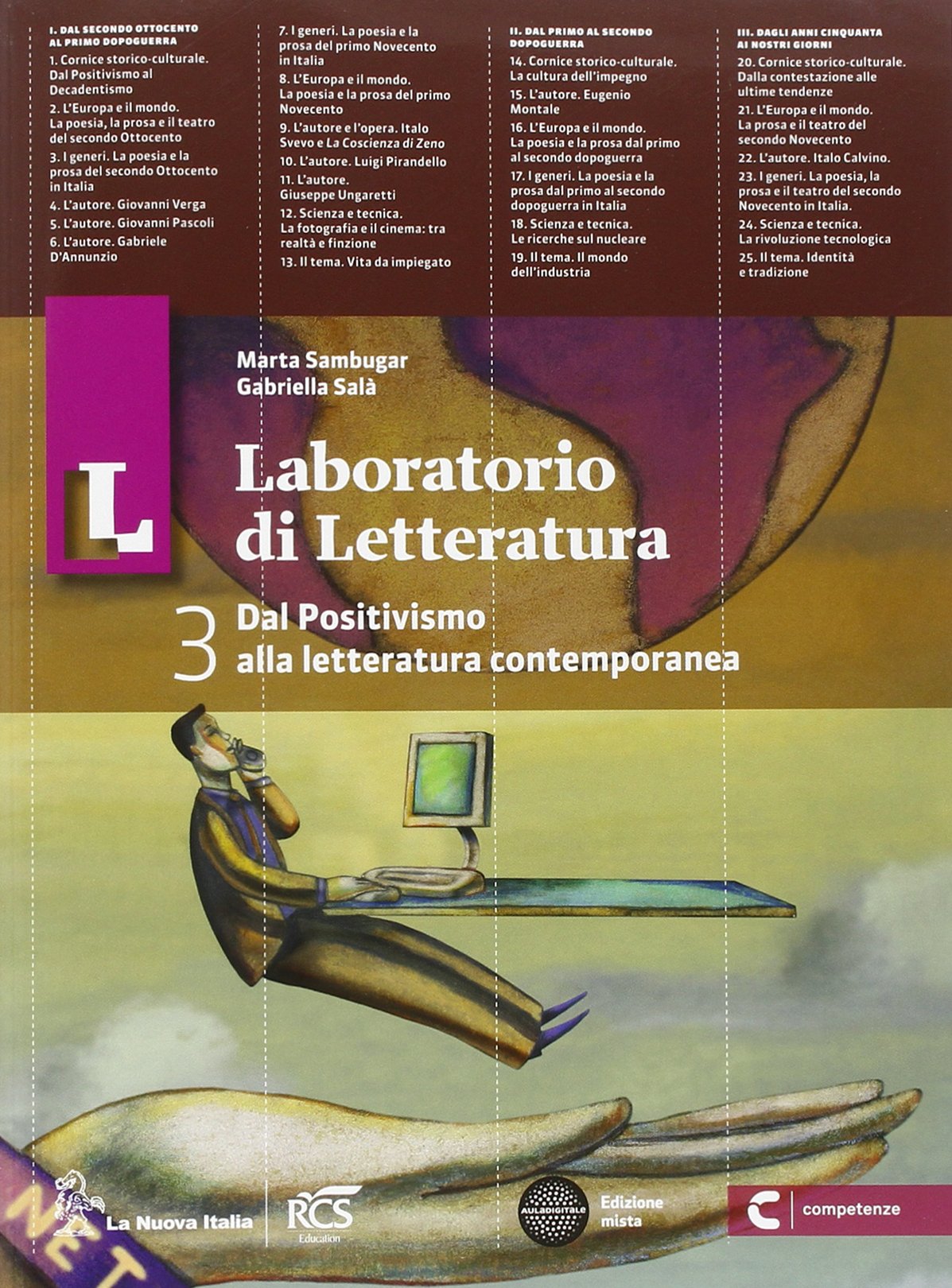Il laboratorio di letteratura. Con Guida all'esame. Per le Scuole superiori. Con e-book. Con espansione online (Vol. 3) book