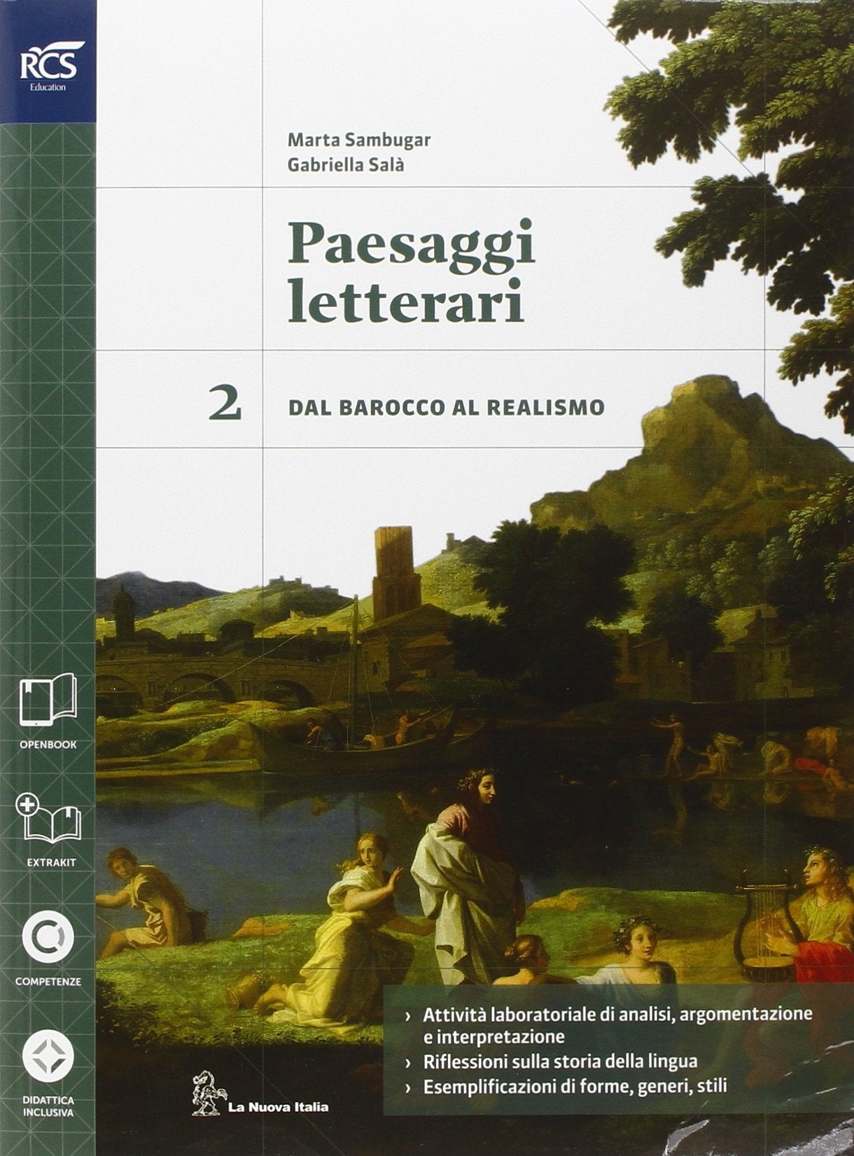 Paesaggi letterari. Con extrakit. Per le Scuole superiori. Con e-book. Con espansione online (Vol. 2) Professional & Reference Books