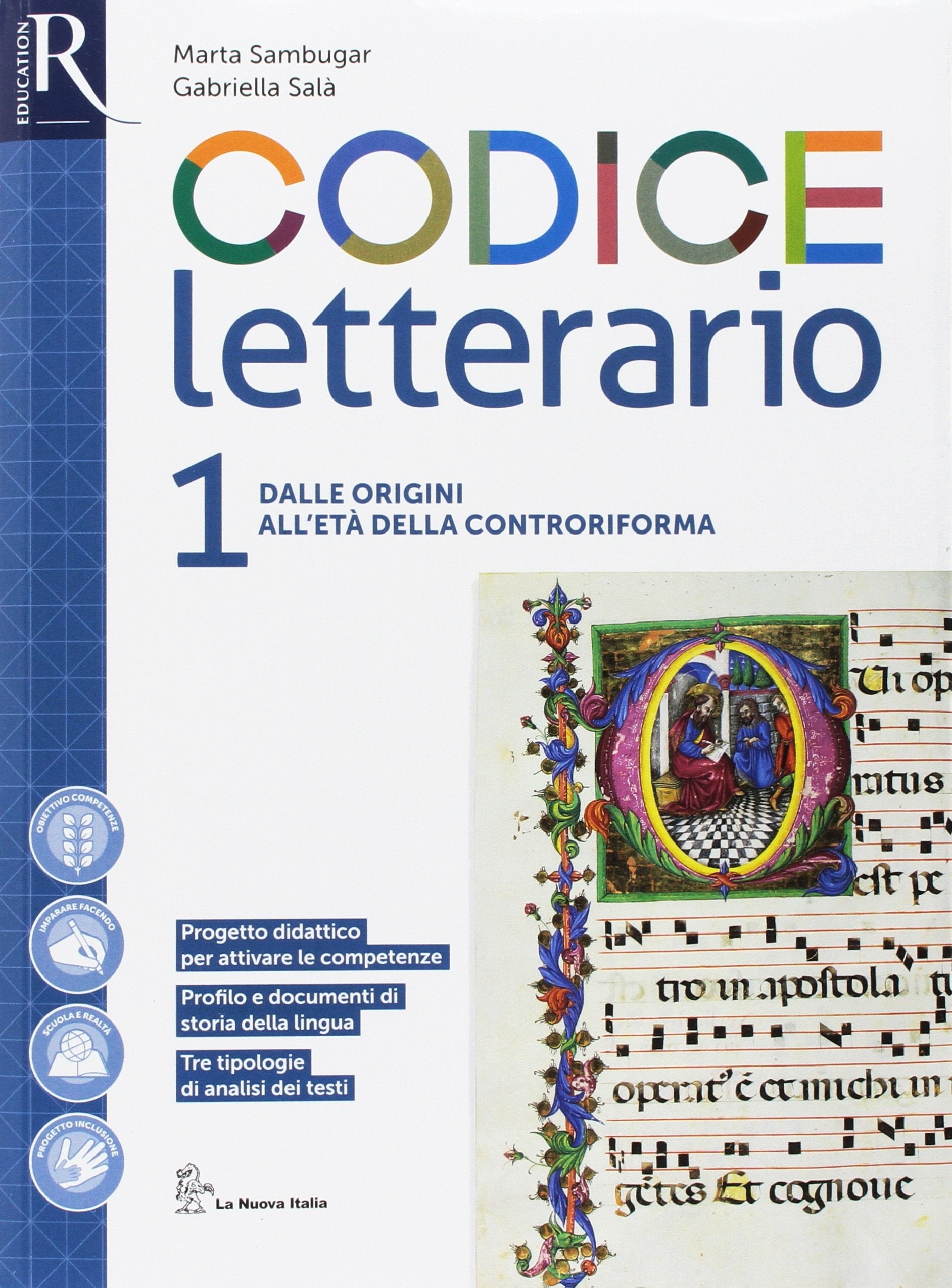 Codice letterario. Per le Scuole superiori. Con e-book. Con 2 espansioni online. Con libro: Percorsi (Vol. 1) Professional & Reference Books