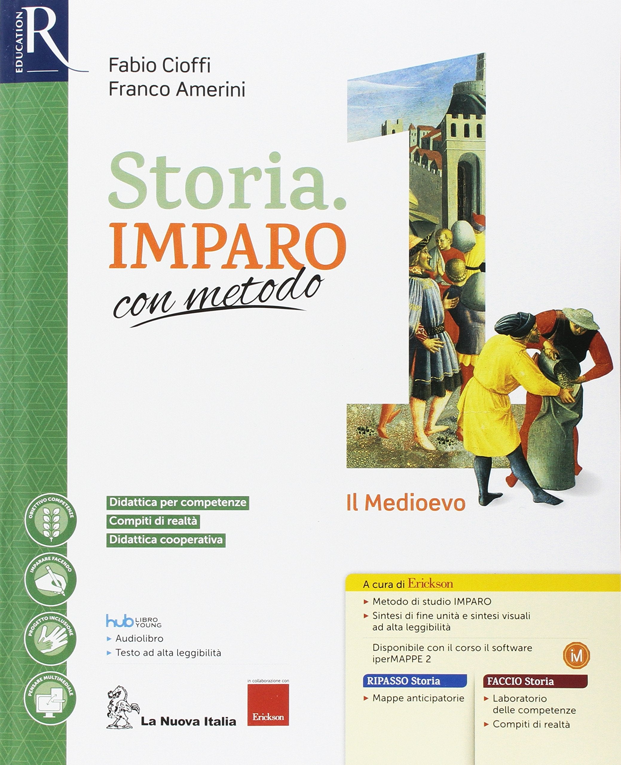 Storia imparo con metodo. Per la Scuola media. Con e-book. Con 2 espansioni online. Con 3 libri: Ripasso-Quaderno-Cittadinanza (Vol. 1) book