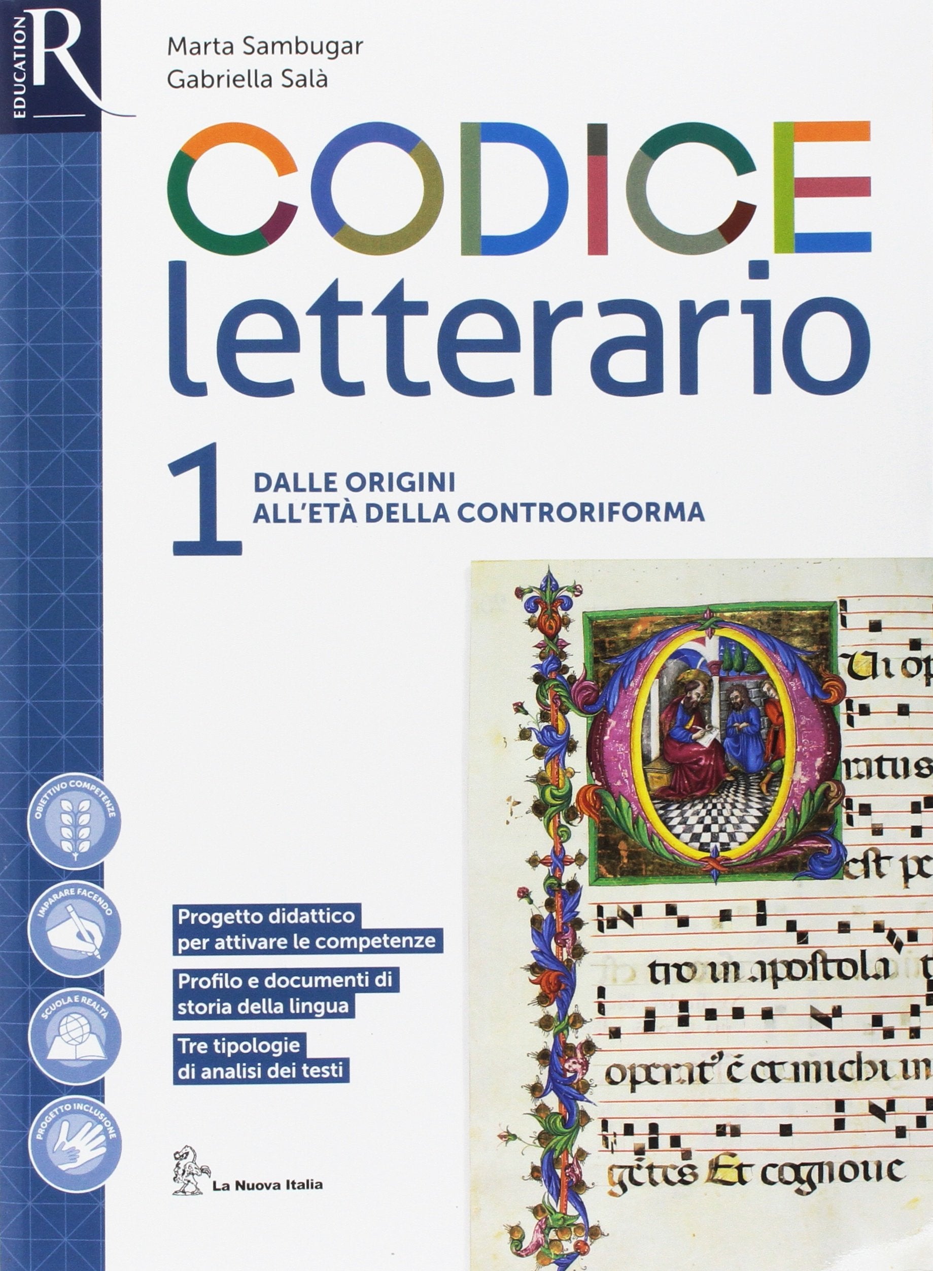 Codice letterario. Per le Scuole superiori. Con 2 espansioni online. Con 2 libri: Antologia della Divina Commedia-Percorsi. Con Contenuto digitale per download (Vol. 1) book