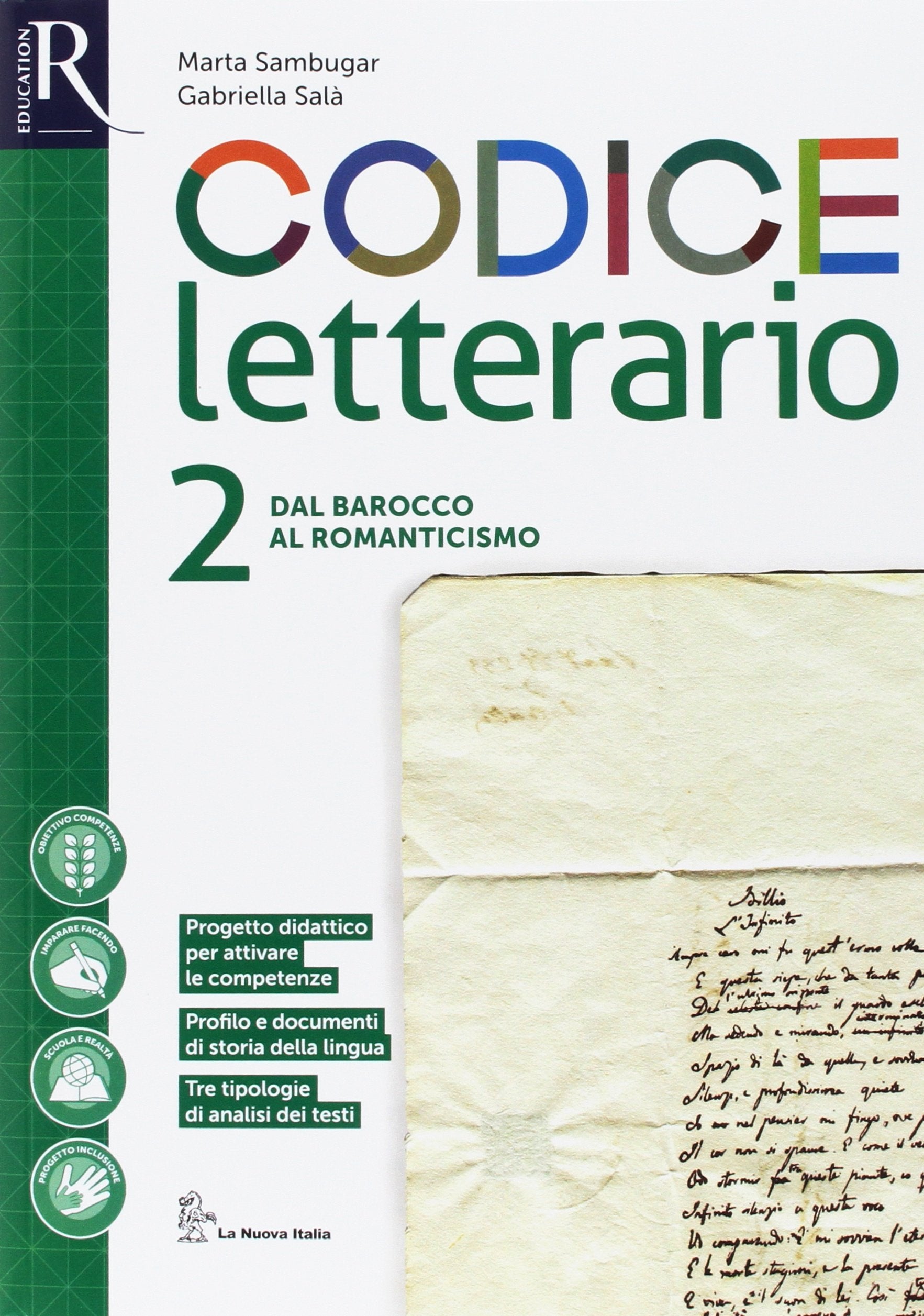 Codice letterario. Per le Scuole superiori. Con e-book. Con 2 espansioni online. Con 2 libri: Leopardi-Percorsi (Vol. 2) book