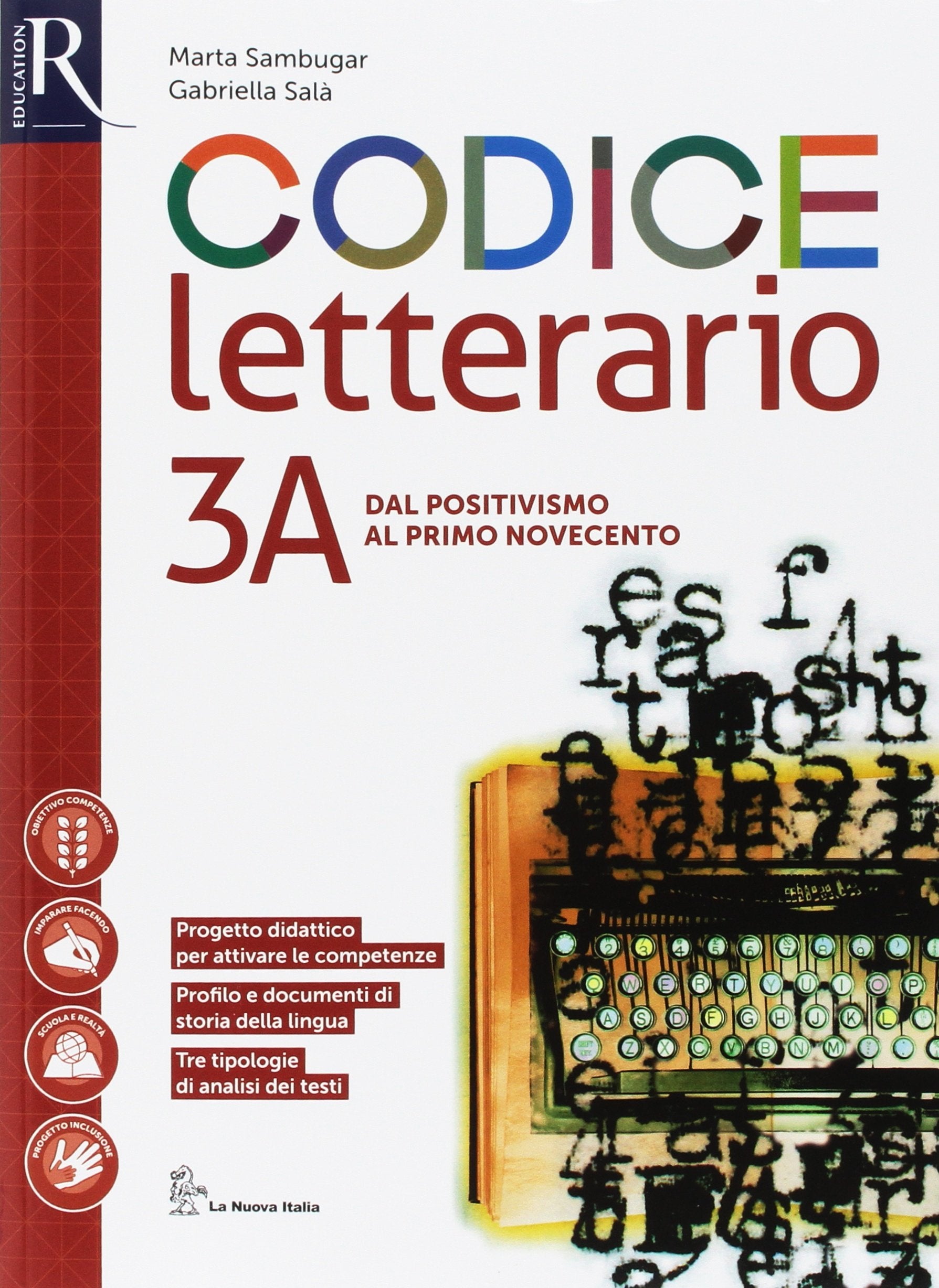 Codice letterario. Per le Scuole superiori. Con e-book. Con 2 espansioni online. Con libro: Percorsi (Vol. 3A-3B) Professional & Reference Books