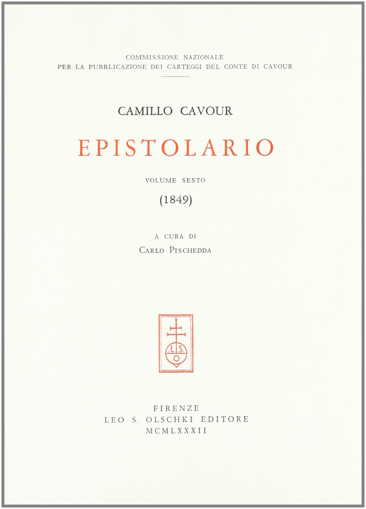 Epistolario. 1849 (Vol. 6) Essays & Short Stories