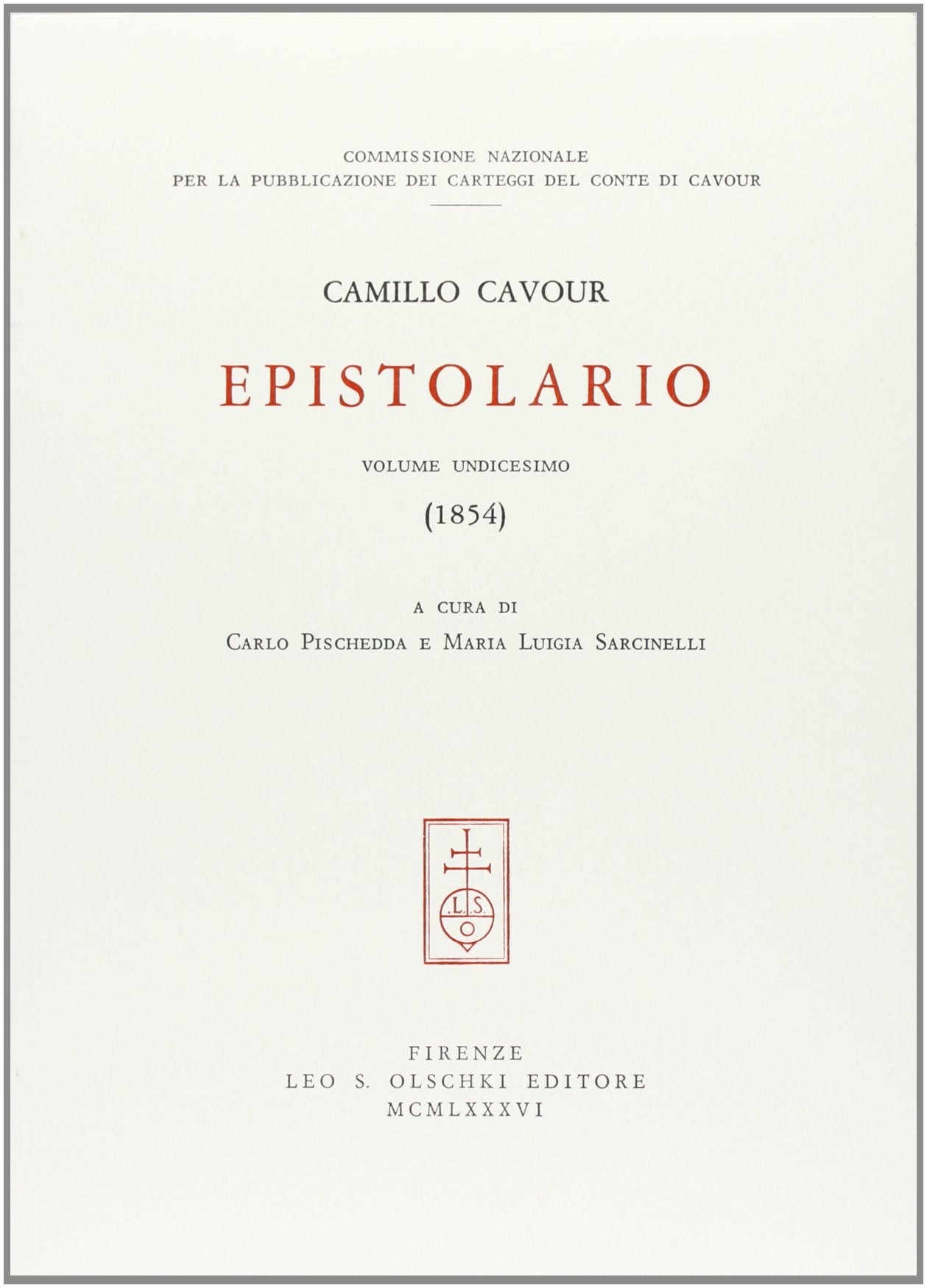 Epistolario. 1854 (Vol. 11) Essays & Short Stories