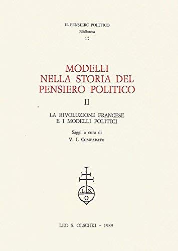 Modelli nella storia del pensiero politico (ii) book