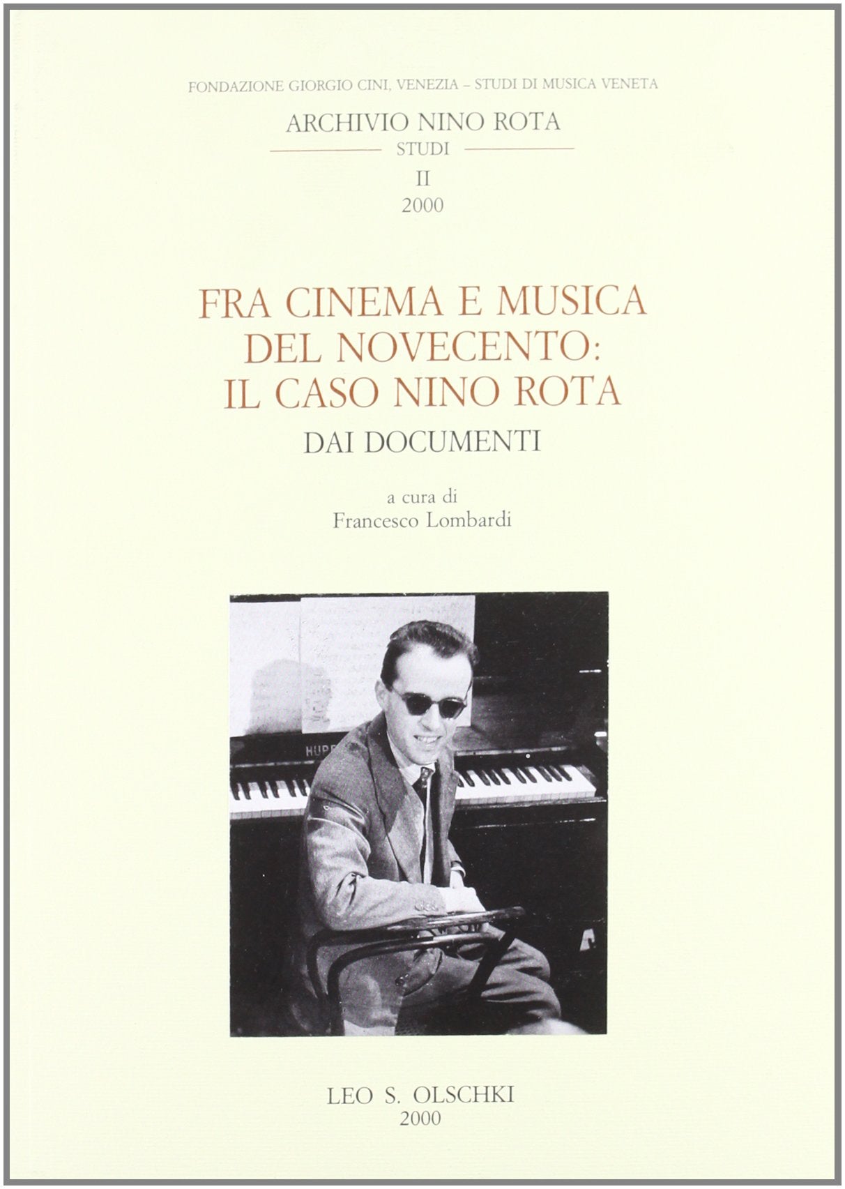 Fra cinema e musica del novecento: il caso nino rota book