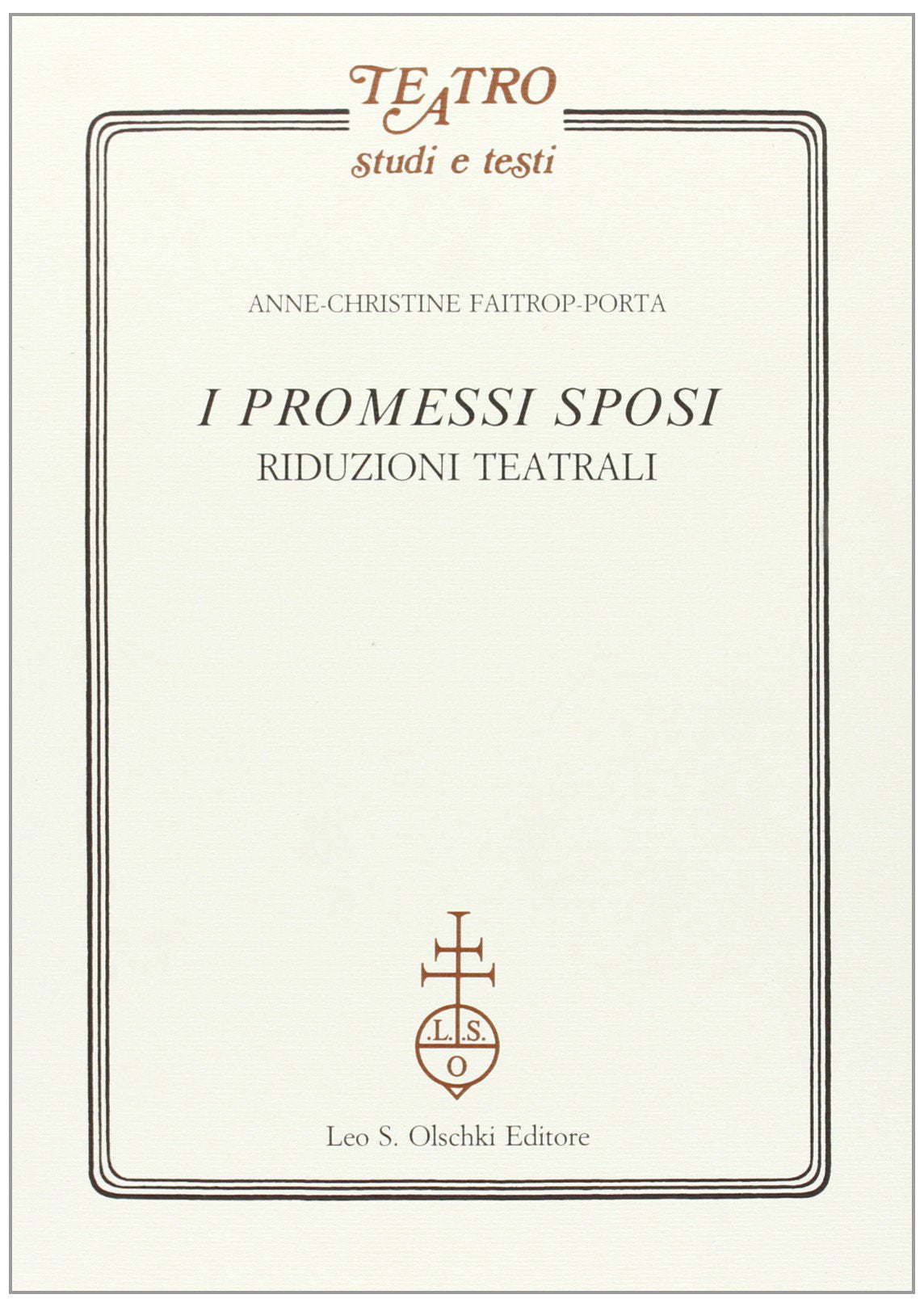 I "promessi sposi" book