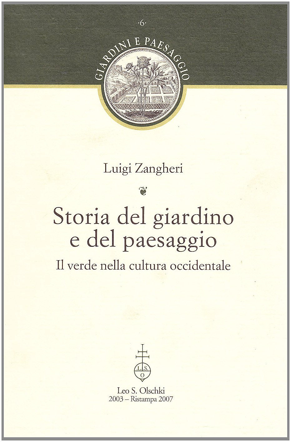 Storia Del Giardino E Del Paesaggio Social Sciences