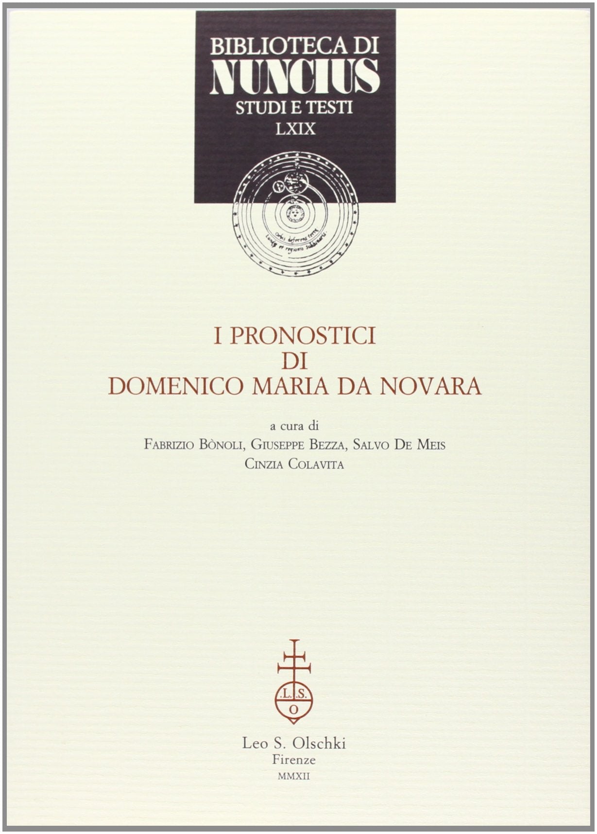 I pronostici di Domenico Maria da Novara book