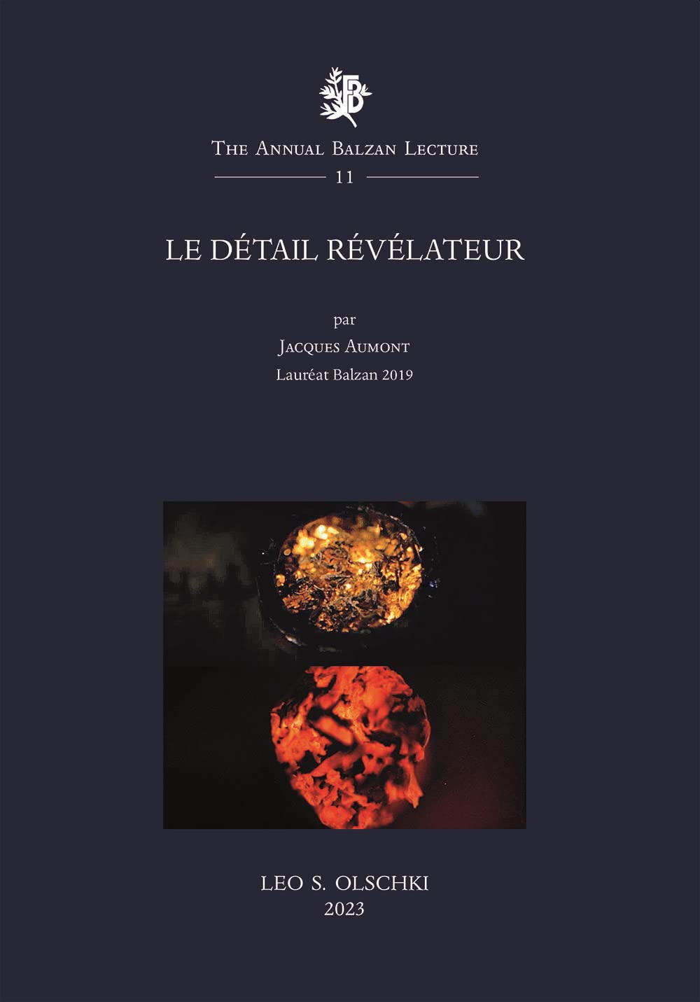 Le détail révélateur (The Annual Balzan Lecture) book