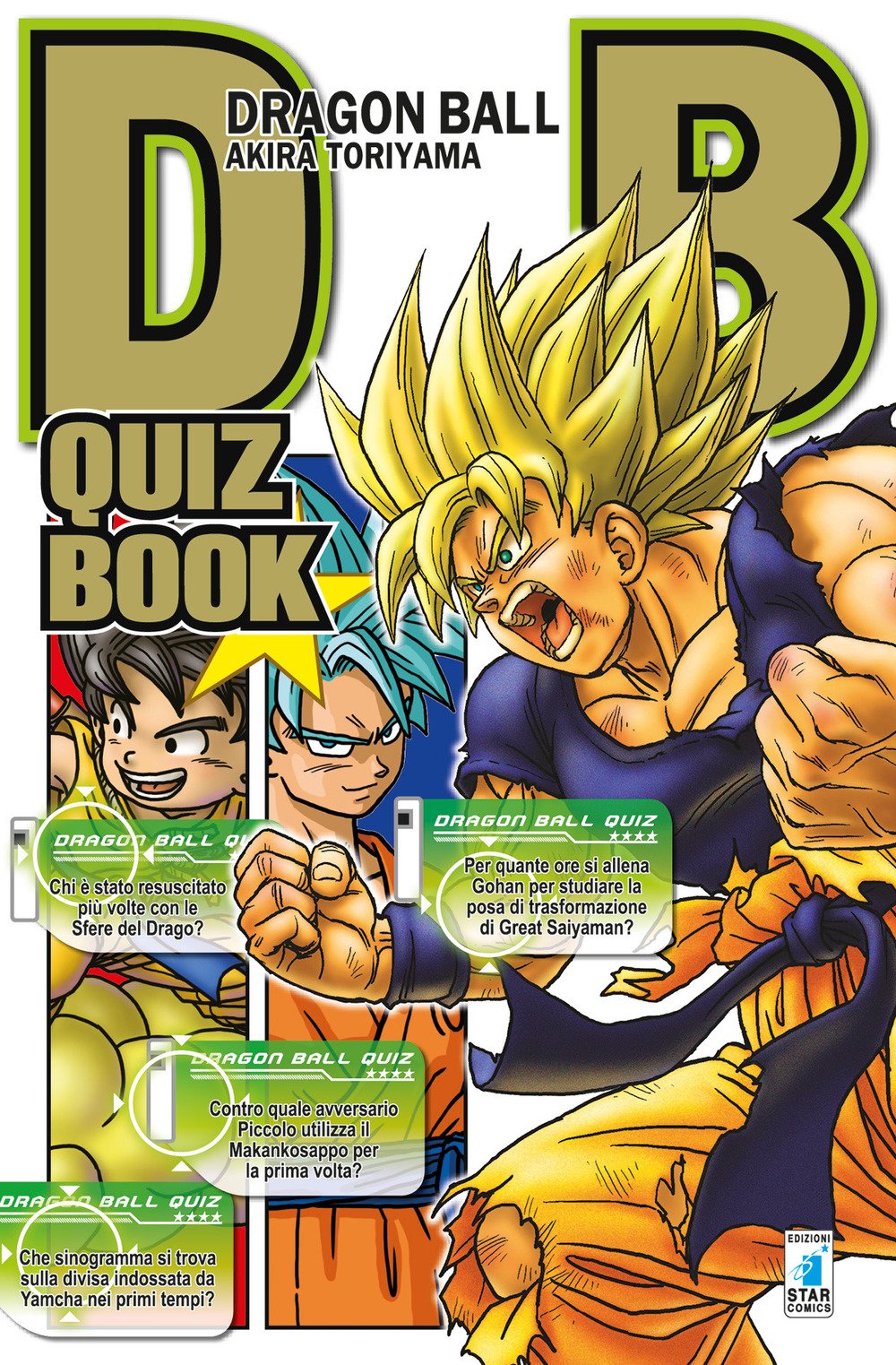 Dragon Ball quiz book. Con Poster book