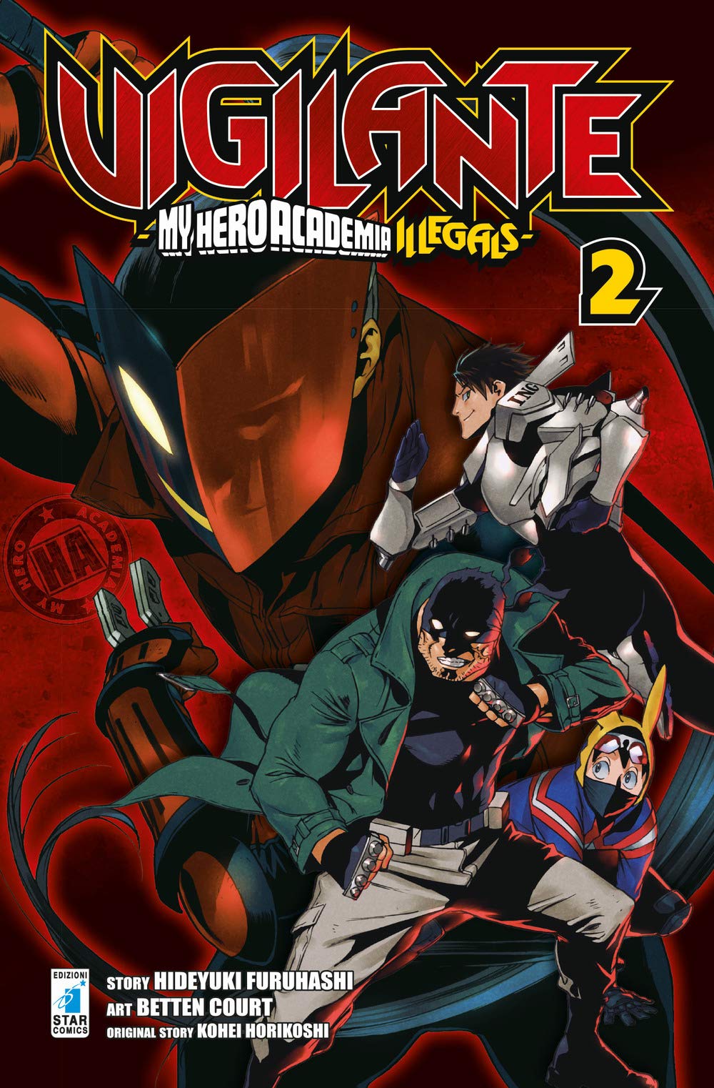 Vigilante. My Hero Academia illegals (Vol. 2) book