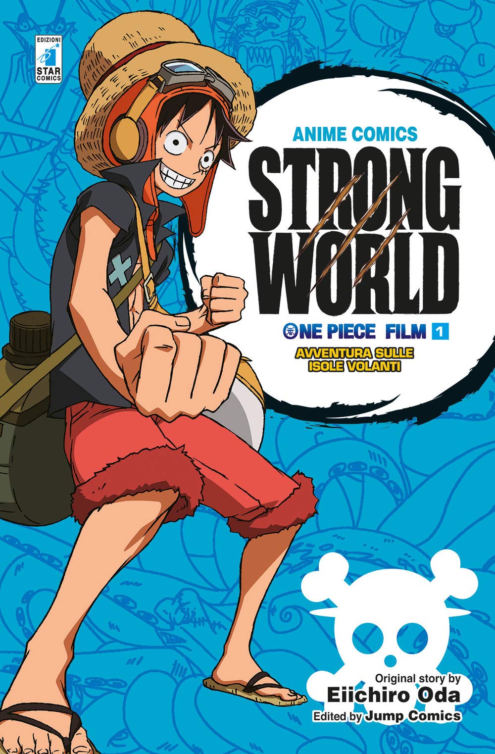One piece film Strong world. Anime comics (Vol. 1) book
