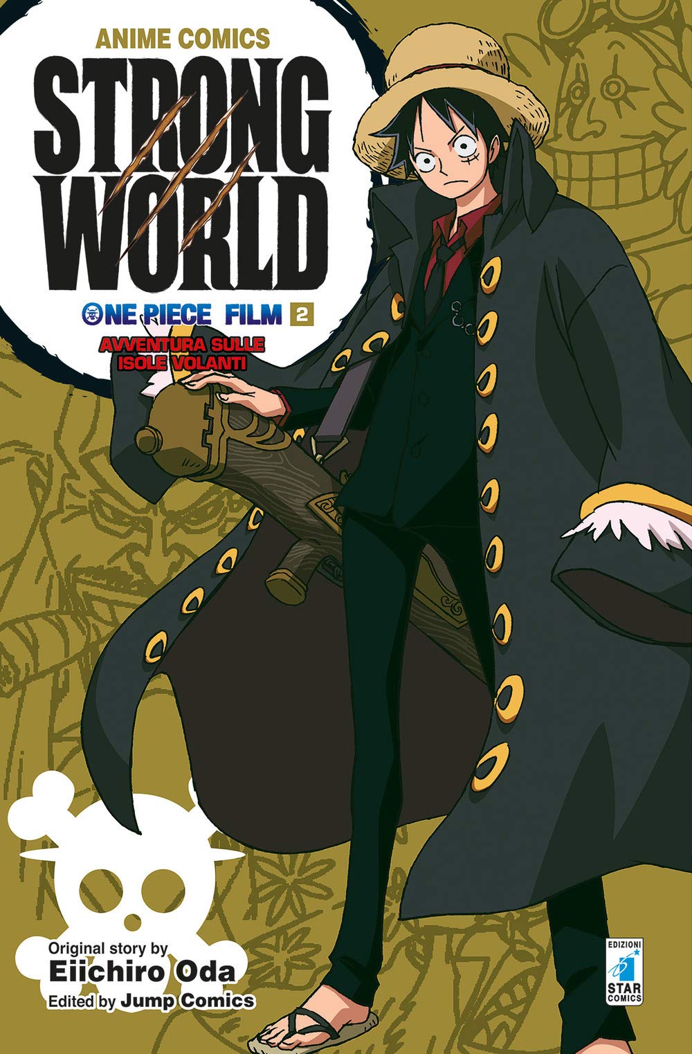One piece film Strong world. Anime comics (Vol. 2) book