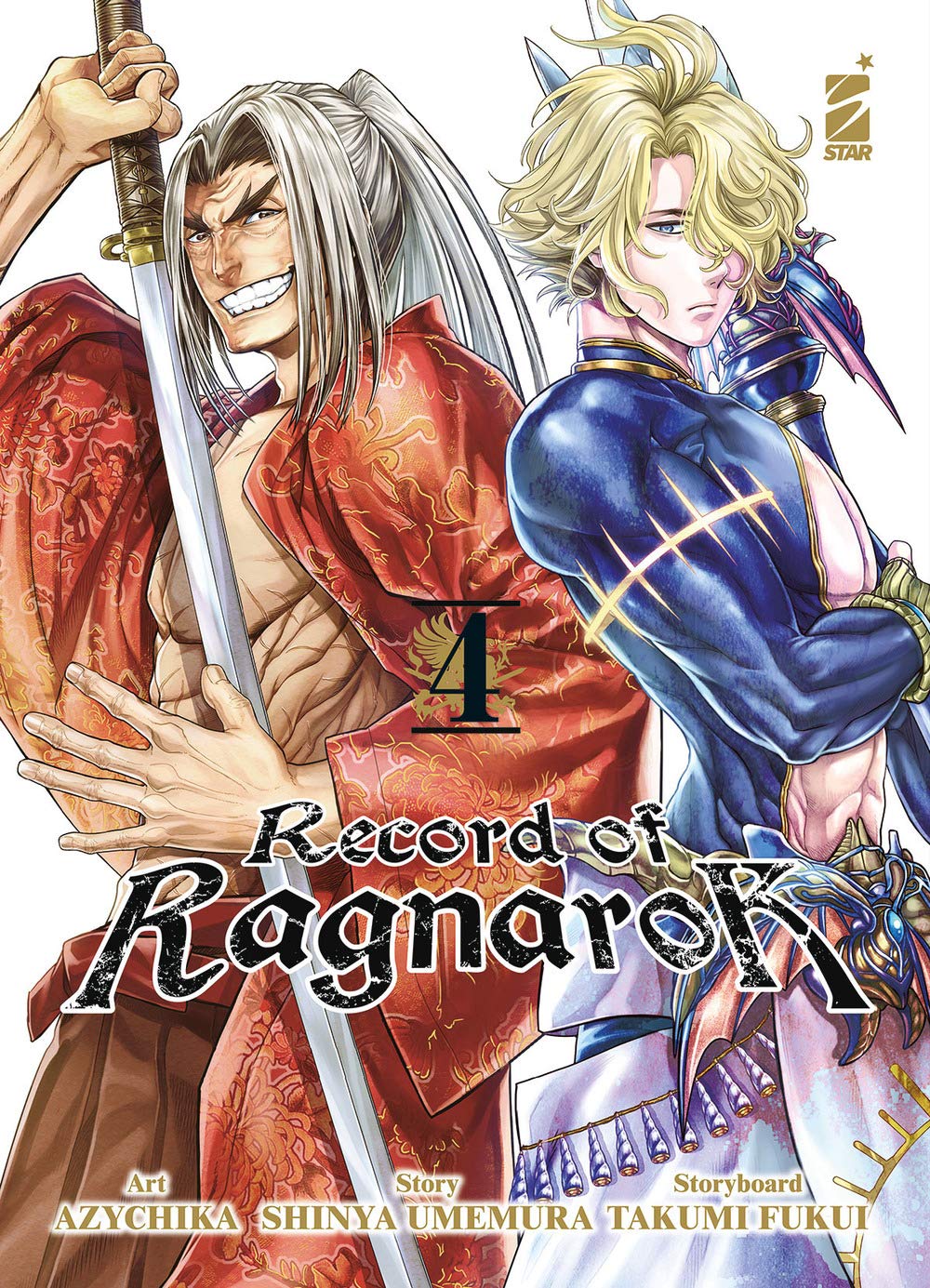 "RECORD OF RAGNAROK N. 4" Manga