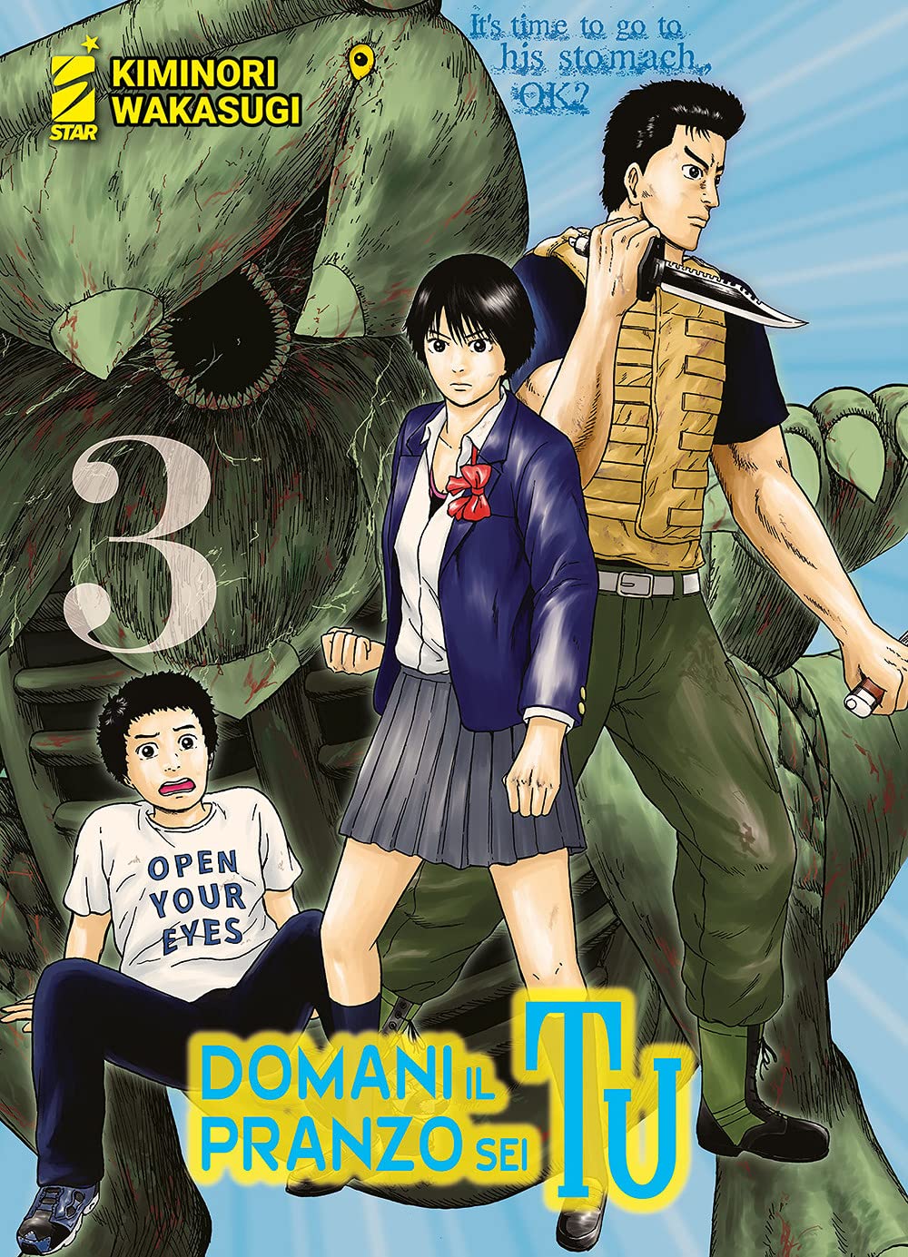 Domani il pranzo sei tu. Vol. 3 Manga