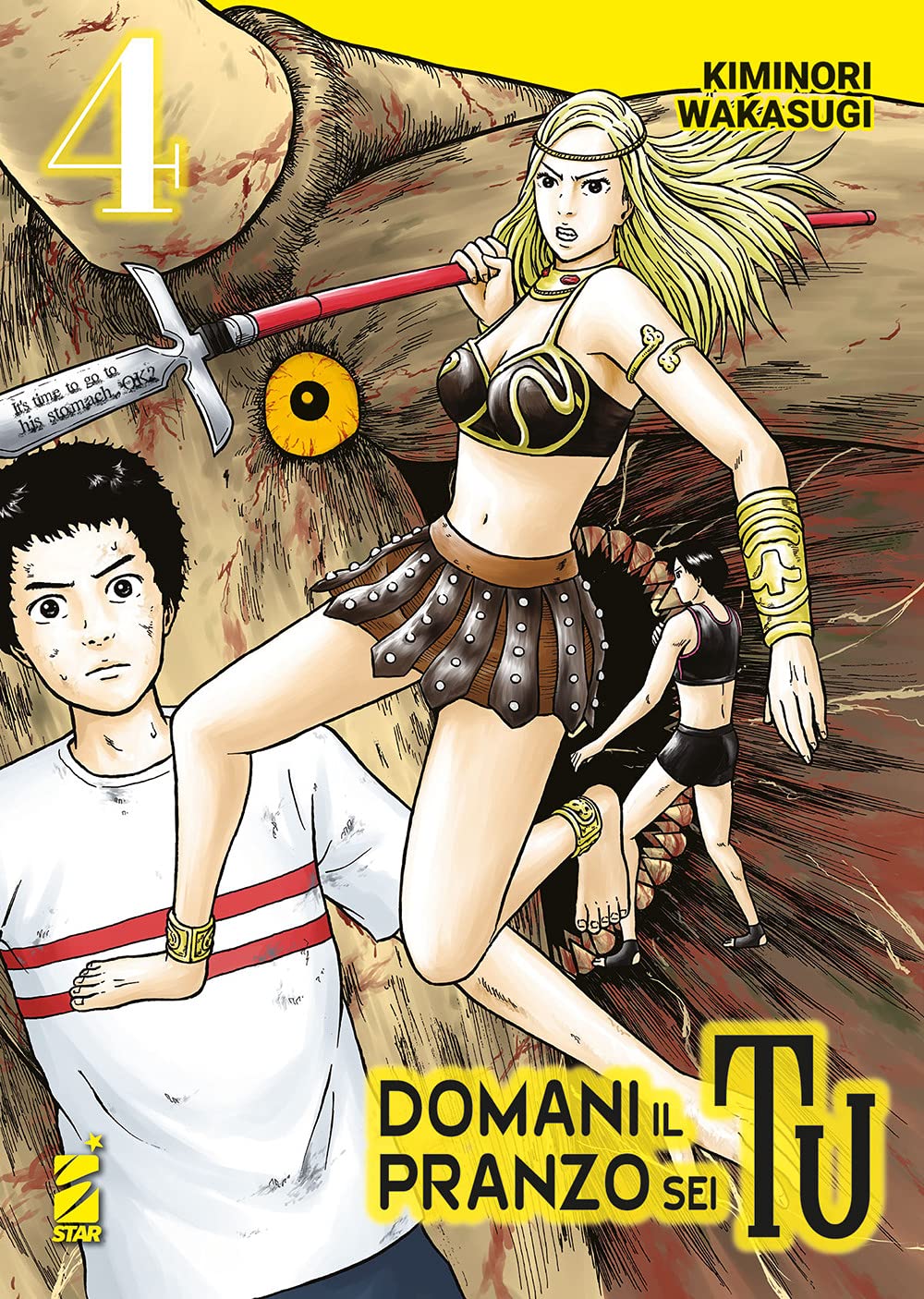 Domani il pranzo sei tu. Vol. 4 Manga