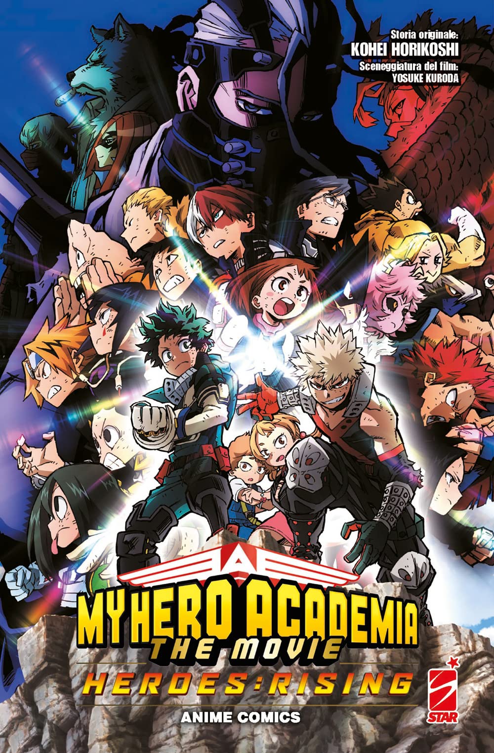 Heroes: rising. My Hero Academia the movie Comics & Mangas