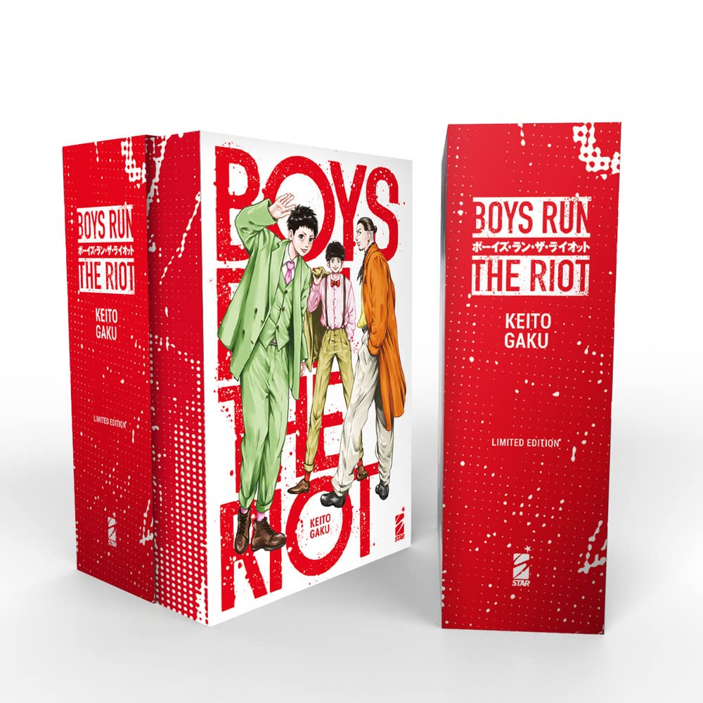 Boys run the riot. Limited edition. Con box (Vol. 1) Manga