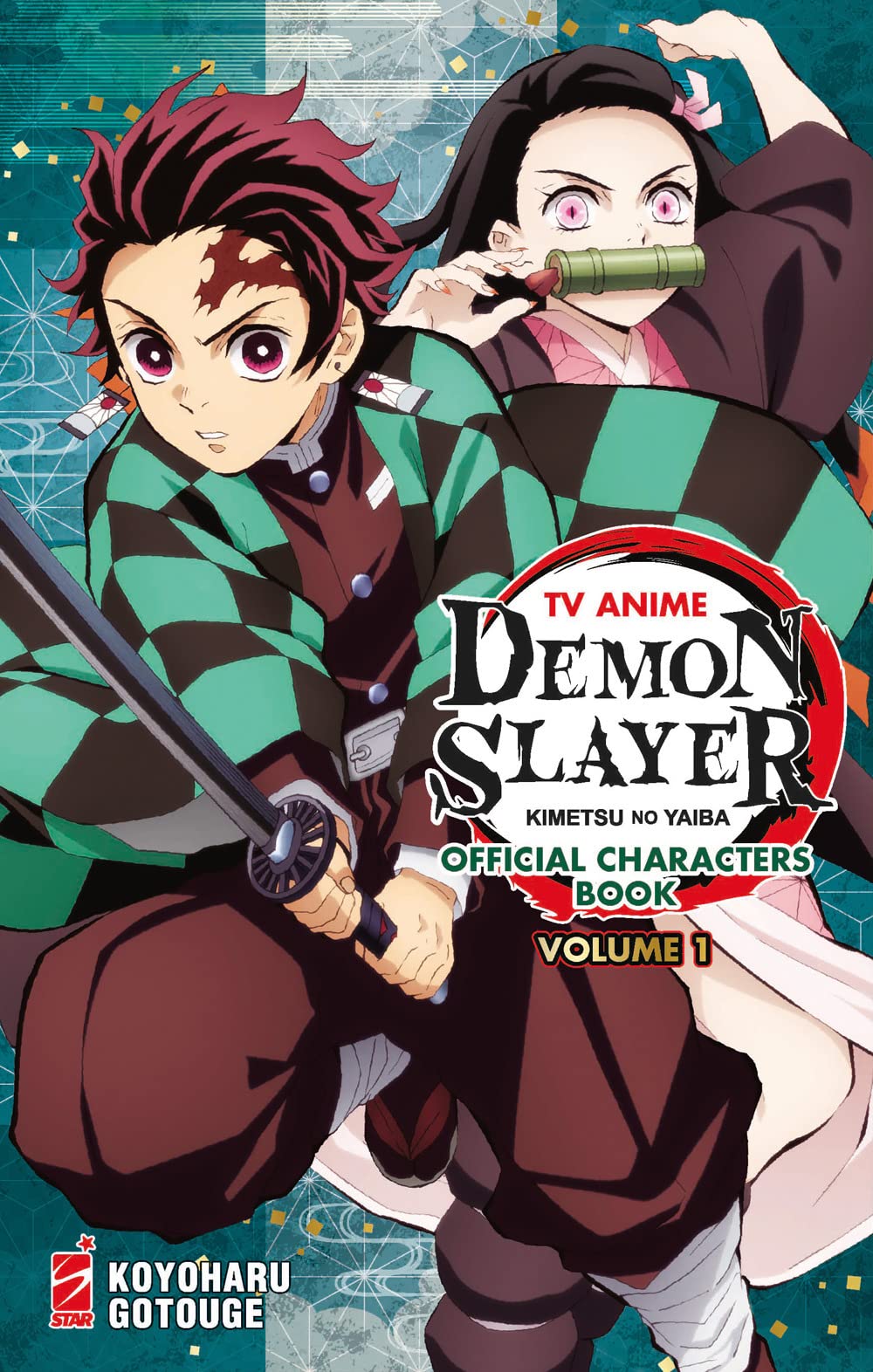 TV anime Demon slayer. Kimetsu no yaiba official character's book. Con Adesivi (Vol. 1) Manga
