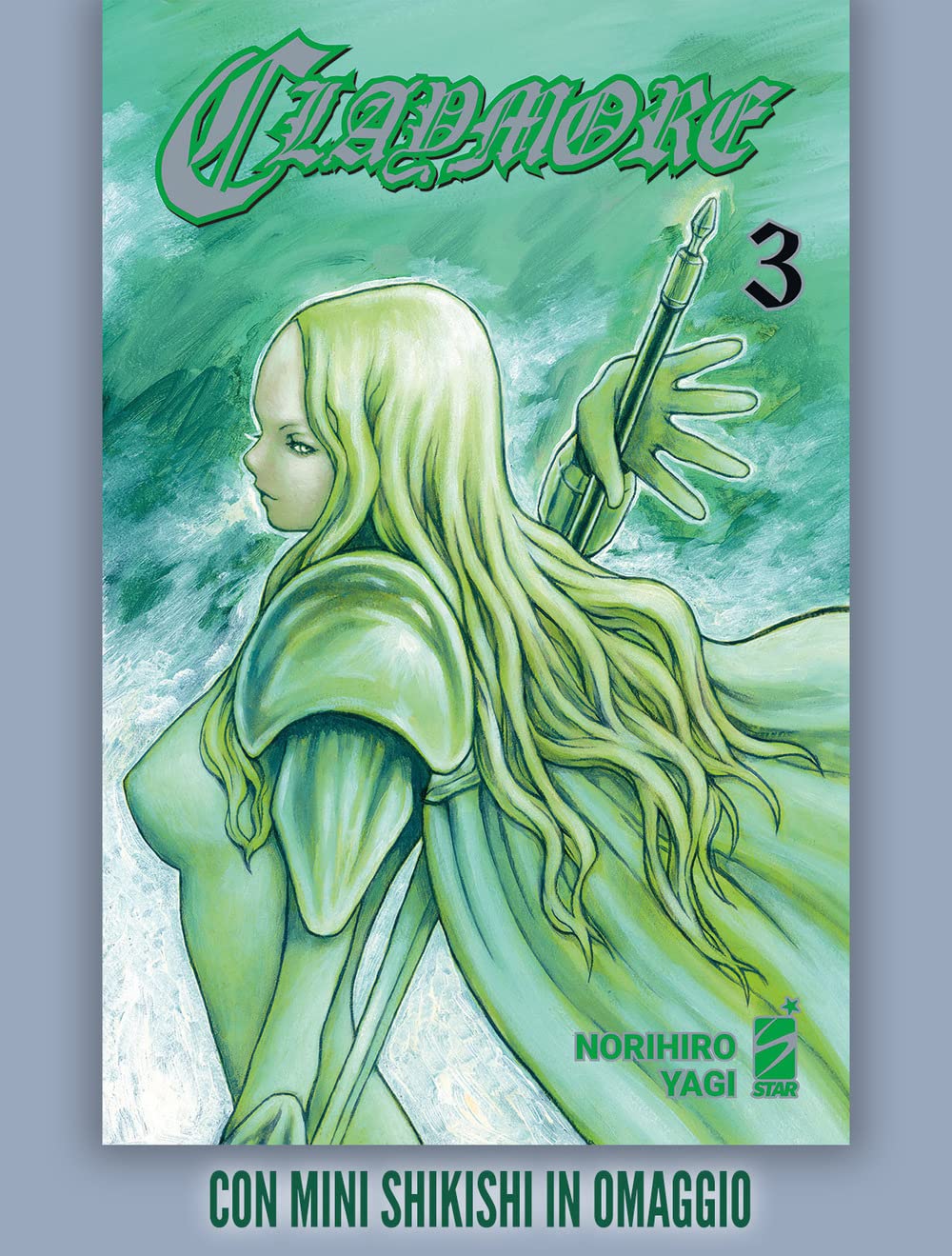 Claymore. New edition. Con mini shikishi (Vol. 3) book