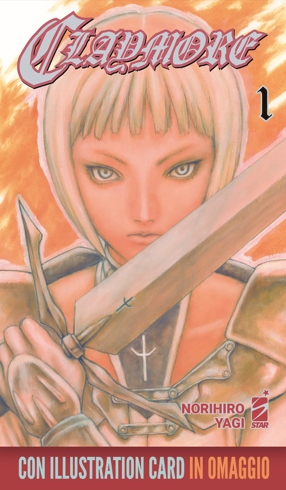 Claymore. New edition. Con illustration card di «Ariadne in the blue sky» (Vol. 1) Manga