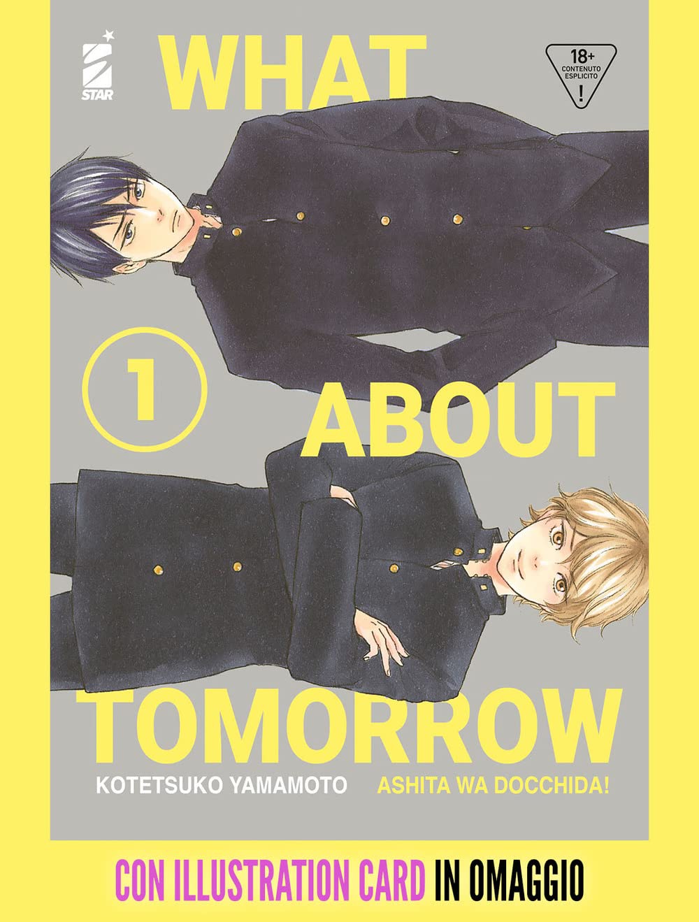 What about tomorrow. Ashita wa docchida! Con illustration card (Vol. 1) (Queer) Manga