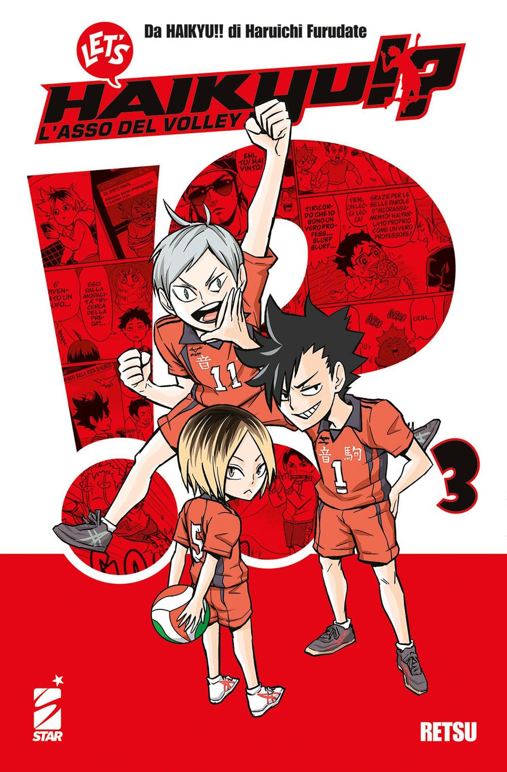 Let's haikyu!? L'asso del volley (Vol. 3) book