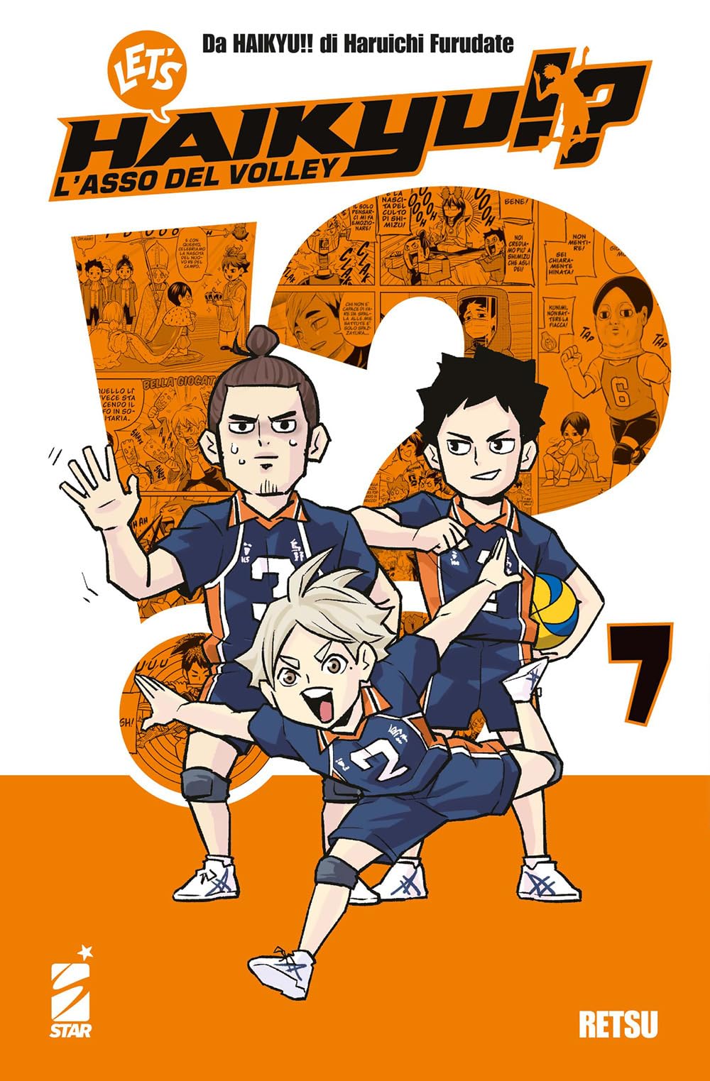 Let's haikyu!? L'asso del volley. Vol. 7 Contemporary literature