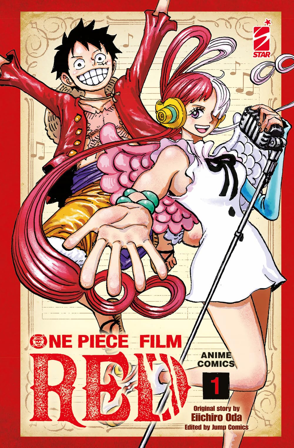 One piece film Red. Anime comics (Vol. 1) book
