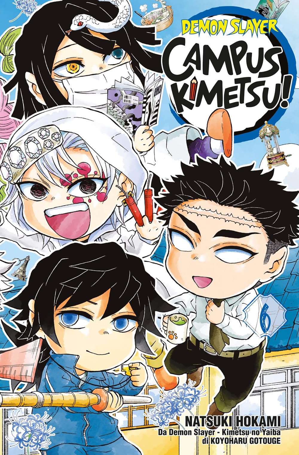 Demon slayer. Campus kimetsu! (Vol. 6) (Big) Dark Fantasy