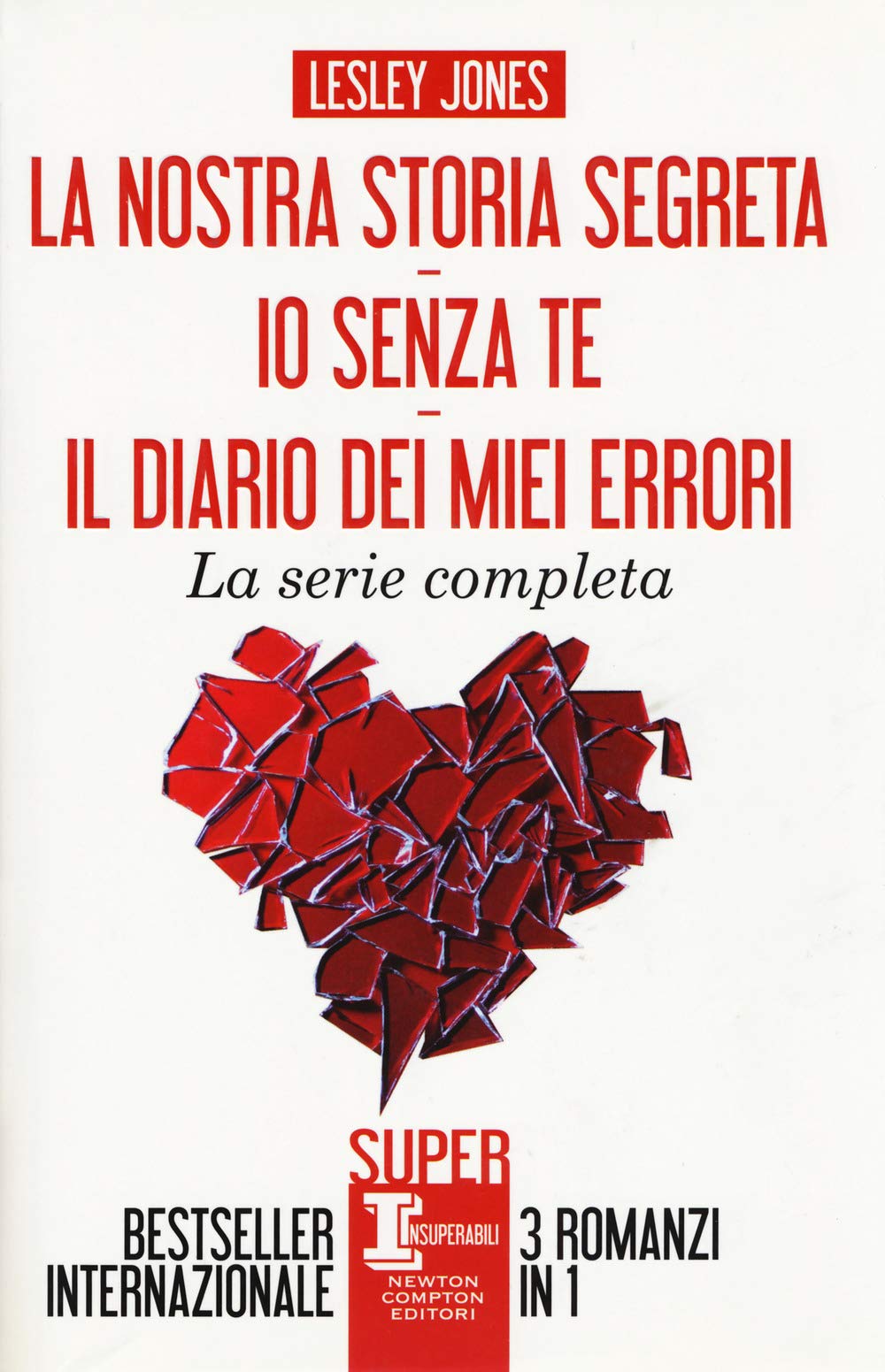 La nostra storia segreta-io senza te-diario miei errori book