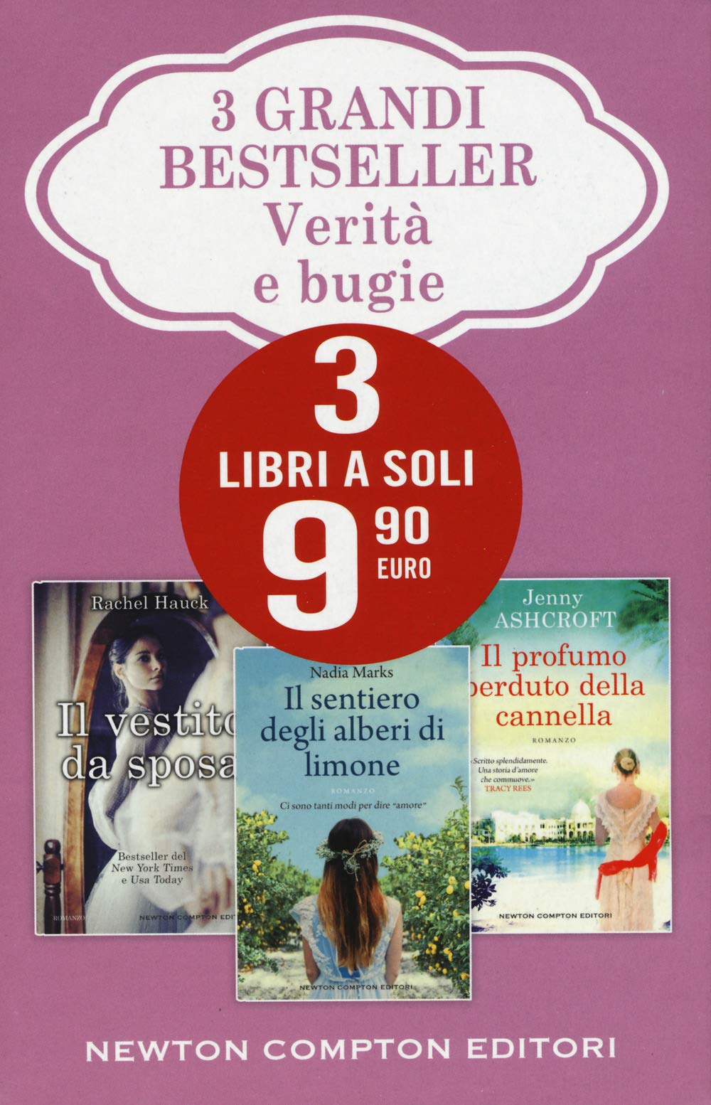 3 grandi bestseller. Verità e bugie: Il vestito da sposa-Il sentiero degli alberi di limone-Il profumo perduto della cannella book