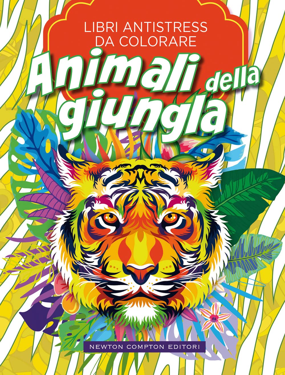 Animali della giungla. Libri antistress da colorare book