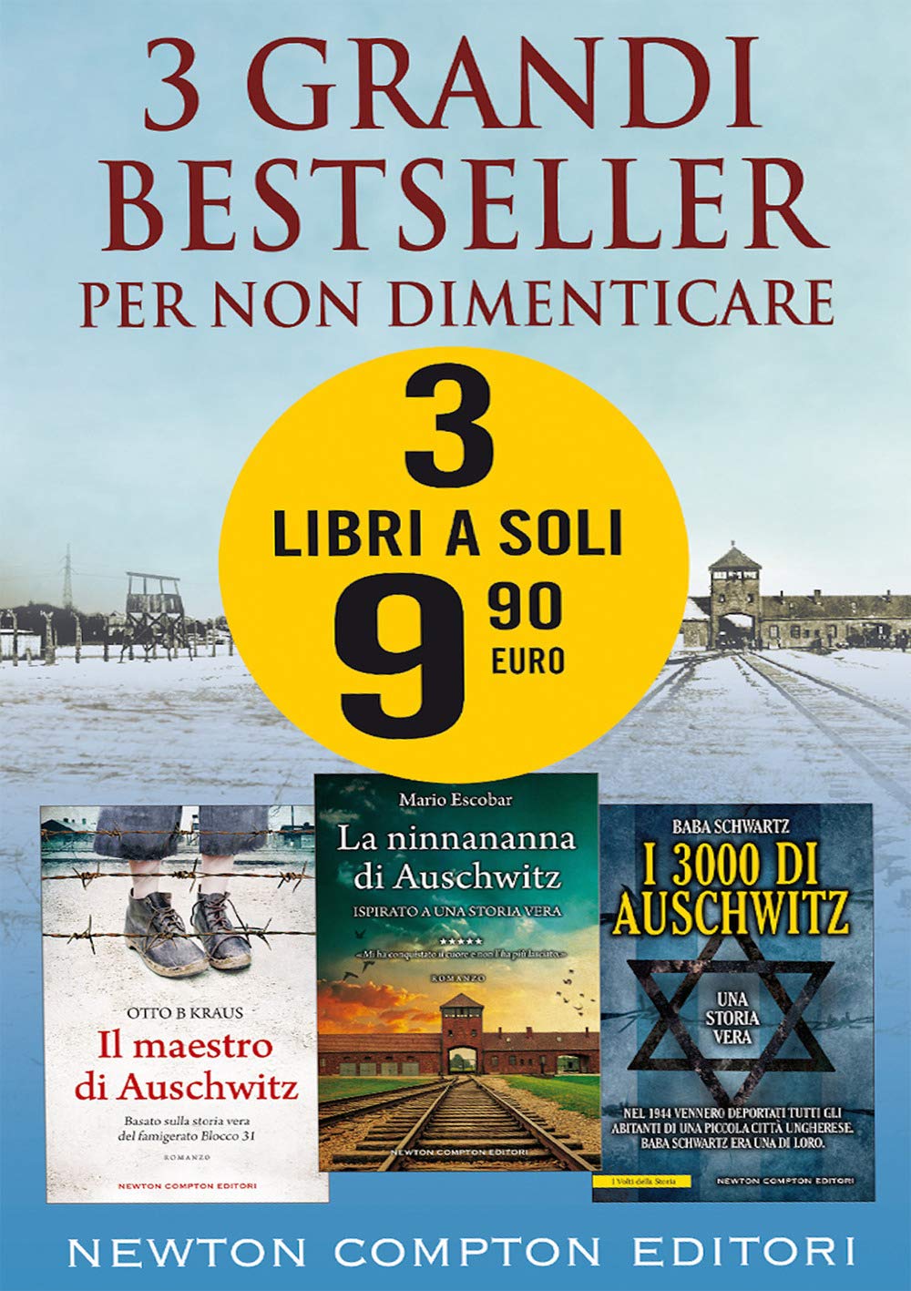 3 grandi bestseller. Per non dimenticare book