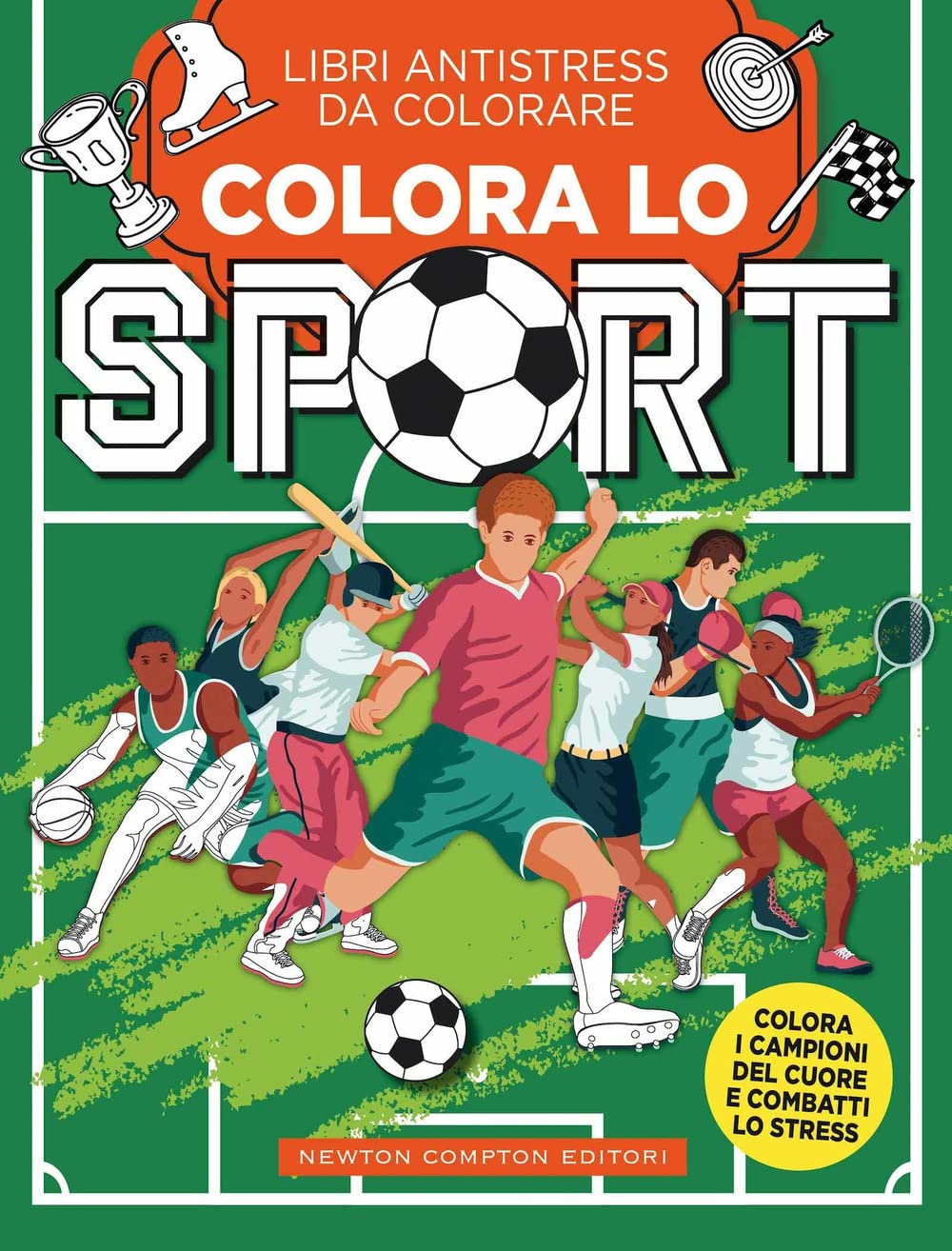 Colora lo sport. Libri antistress da colorare Hobbies & Crafts