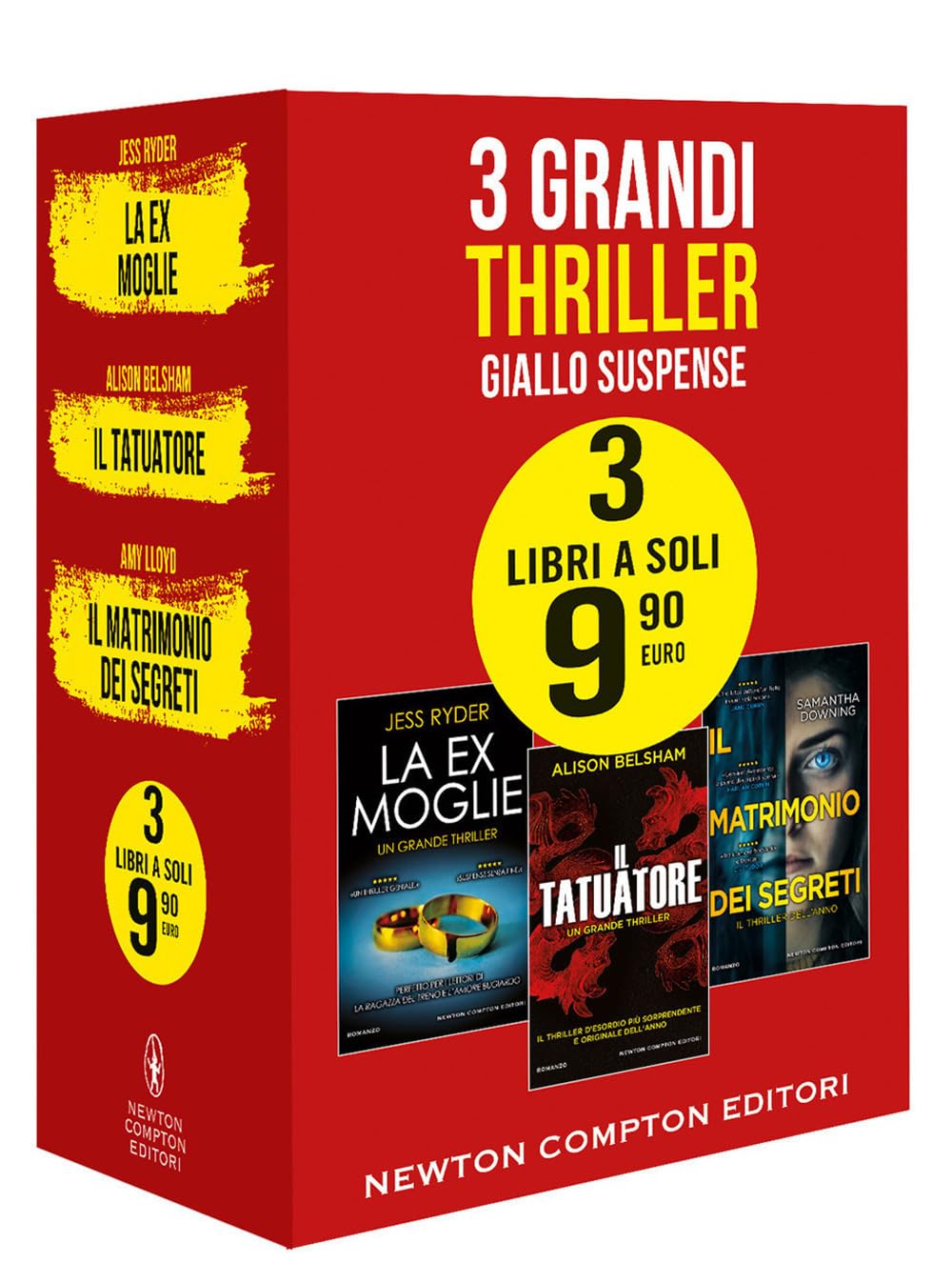 3 grandi thriller. Giallo suspense: La ex moglie-Il tatuatore-Il matrimonio dei segreti book