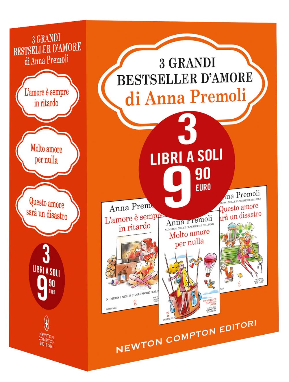 3 grandi bestseller d'amore di Anna Premoli: Non ho tempo per amarti-Un imprevisto chiamato amore-È solo una storia d'amore book