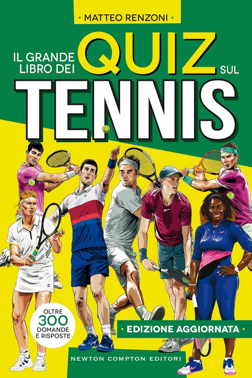 Il grande libro dei quiz sul tennis book