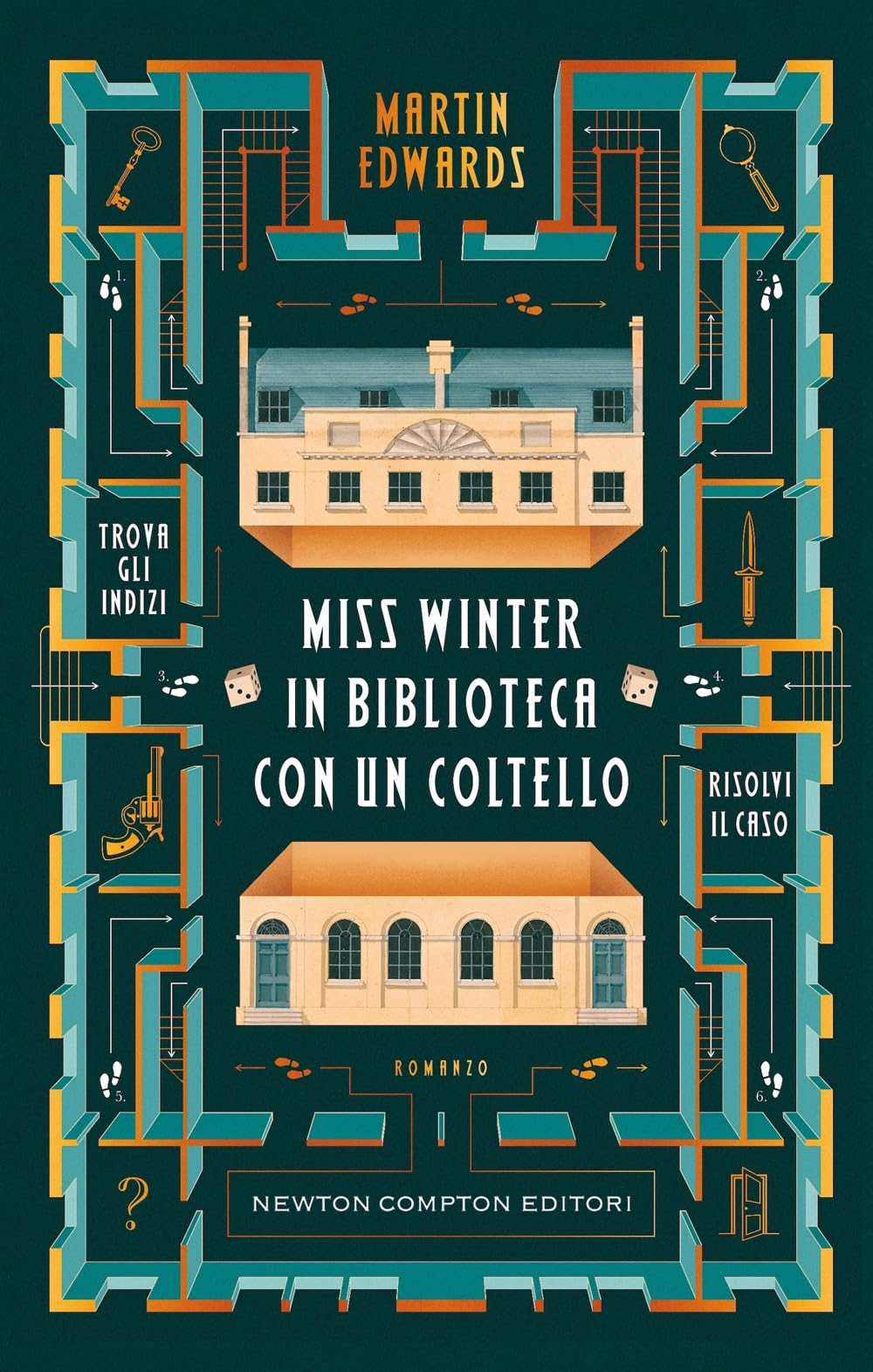 Miss Winter in biblioteca con un coltello Contemporary literature