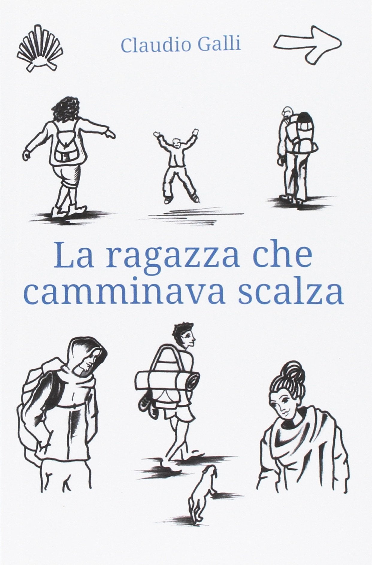 La ragazza che camminava scalza book
