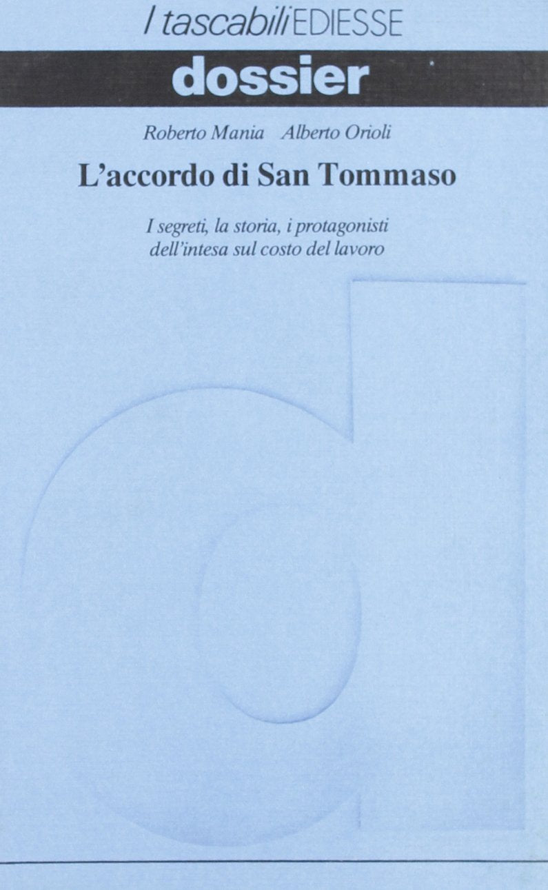 L'accordo di San Tommaso Business, Finance & Career