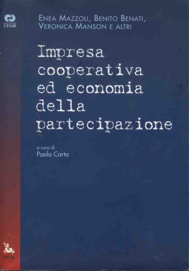 Impresa cooperativa ed economia della partecipazione (Fondazione Cesar) Business, Finance & Career