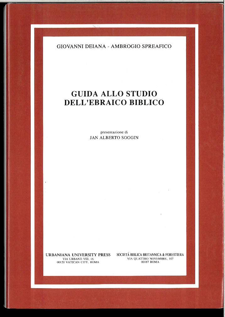 Guida allo studio dell'ebraico biblico Social Sciences