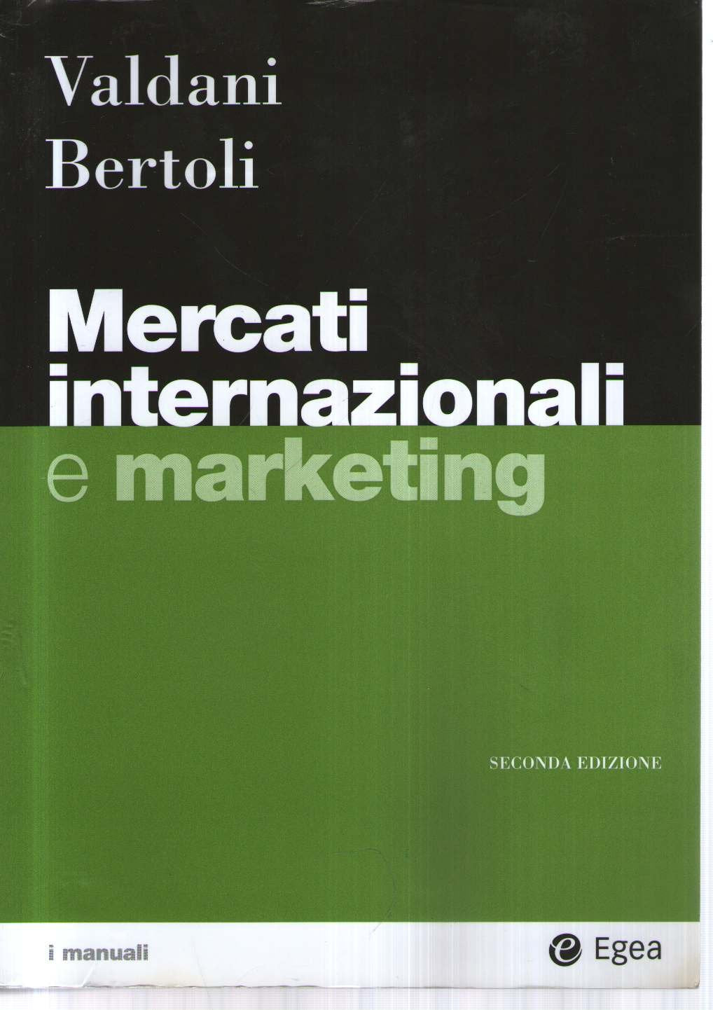 Mercati internazionali e marketing book