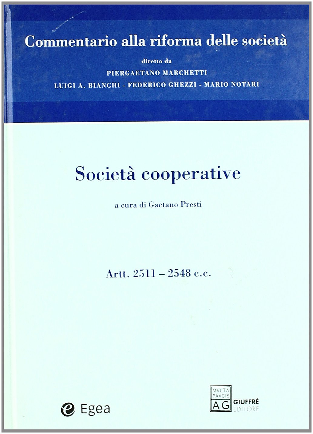 Società cooperative. Artt. 2511-2548 book