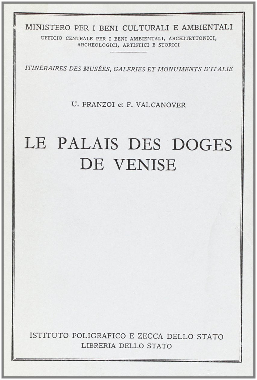 Il palazzo Ducale. Ediz. francese (Itinerari musei gallerie scavi monum., Band 23) Leisure, Home & Garden